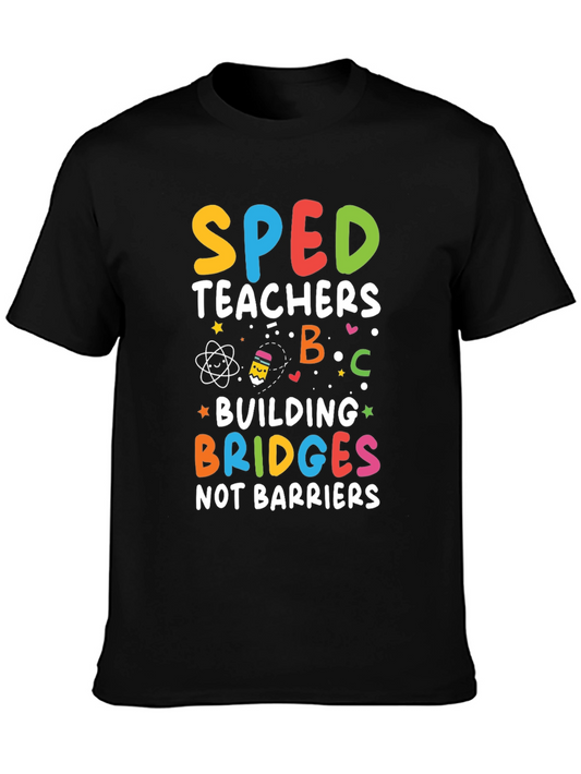 SPED Teachers Building Bridges Graphic Tee