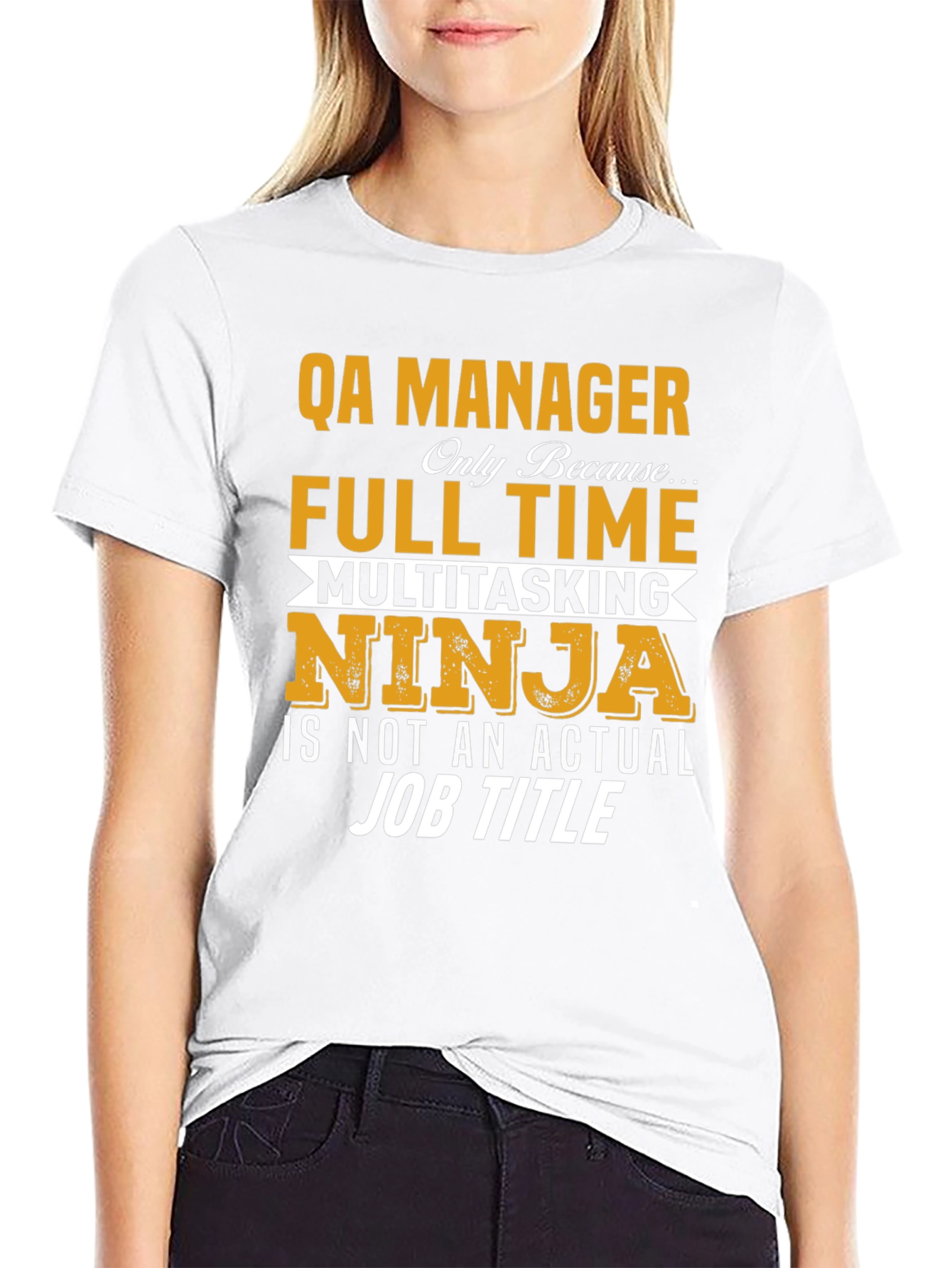 QA Manager Multitasking Ninja T-Shirt