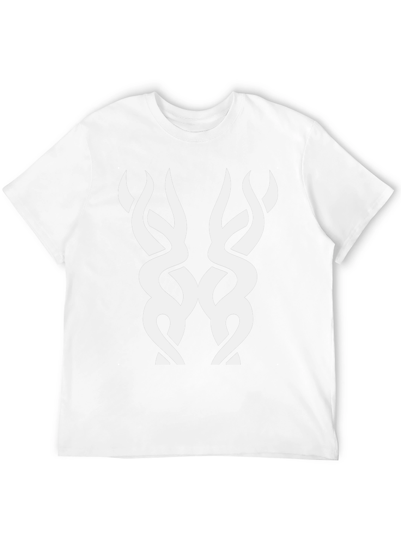 Abstract Graphic Tee - Mens Black T-Shirt