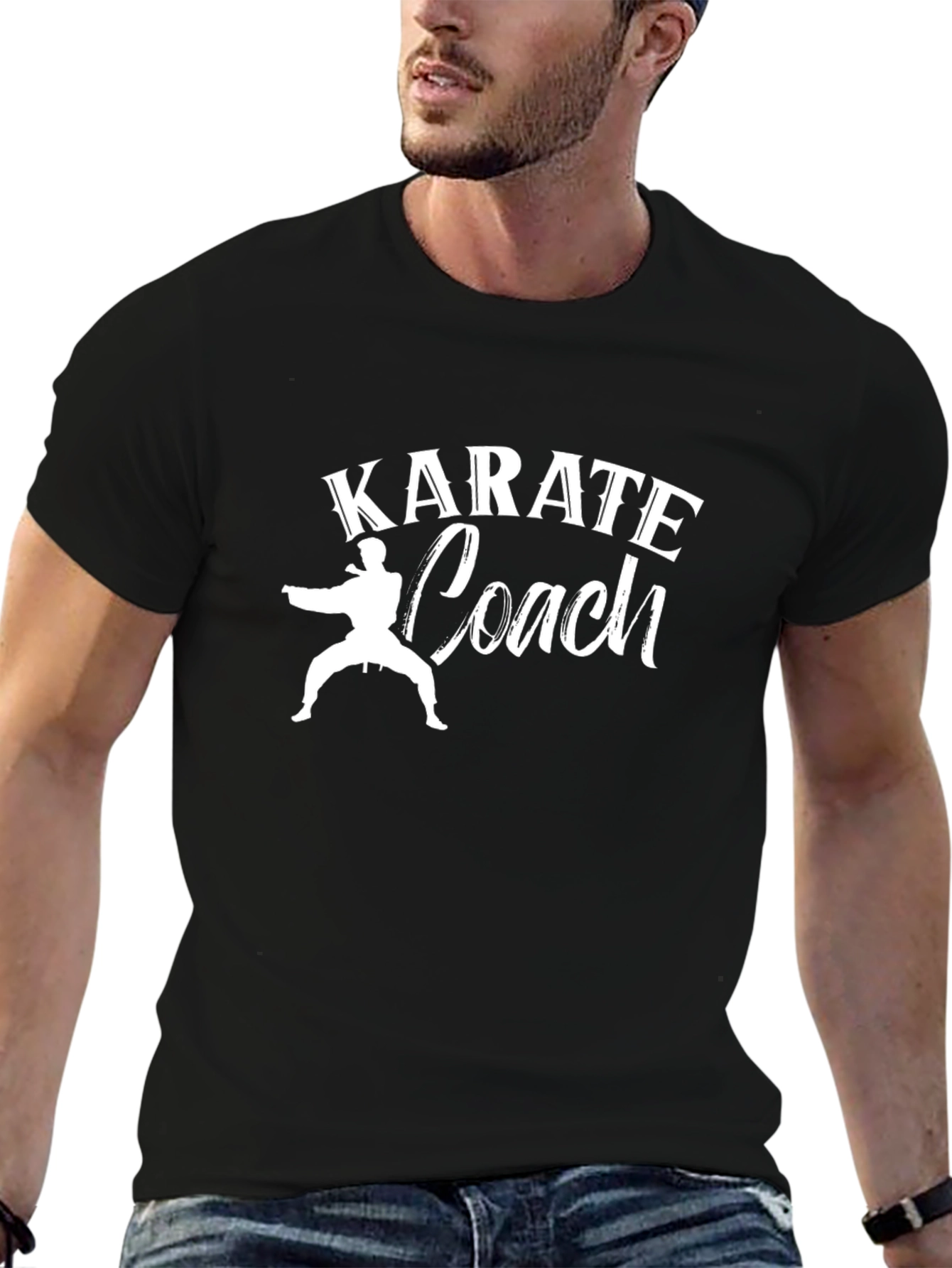 Karate Coach T-Shirt - Martial Arts Training Tee