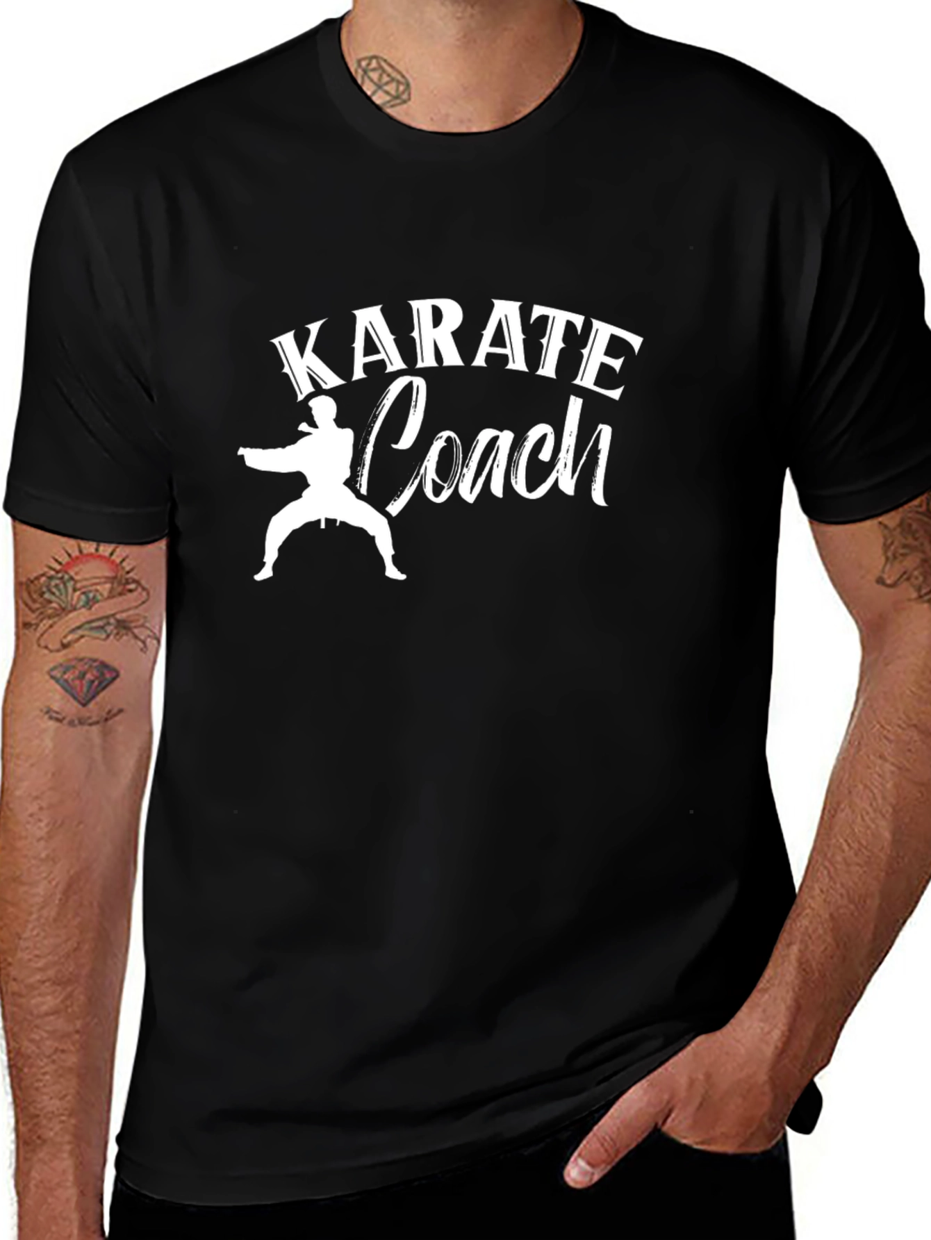Karate Coach T-Shirt - Martial Arts Training Tee
