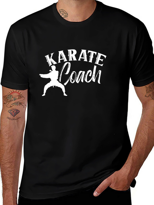 Karate Coach T-Shirt - Martial Arts Training Tee