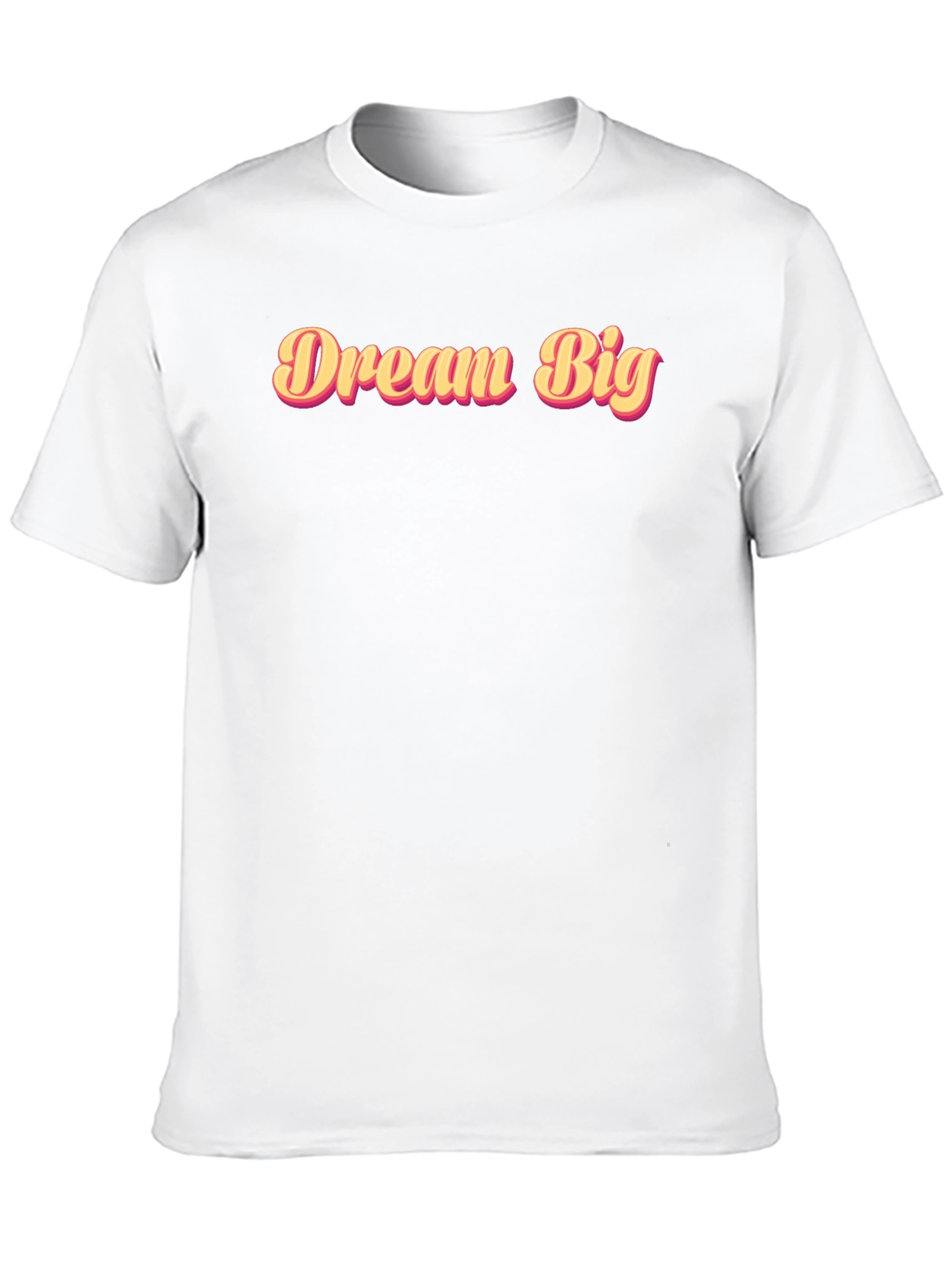 Dream Big Black Graphic Tee