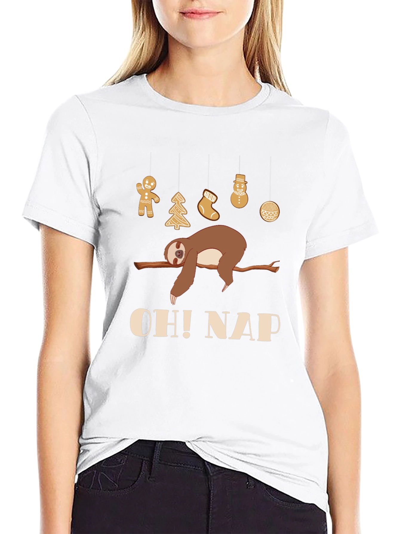 Oh! Nap Christmas Sloth T-Shirt