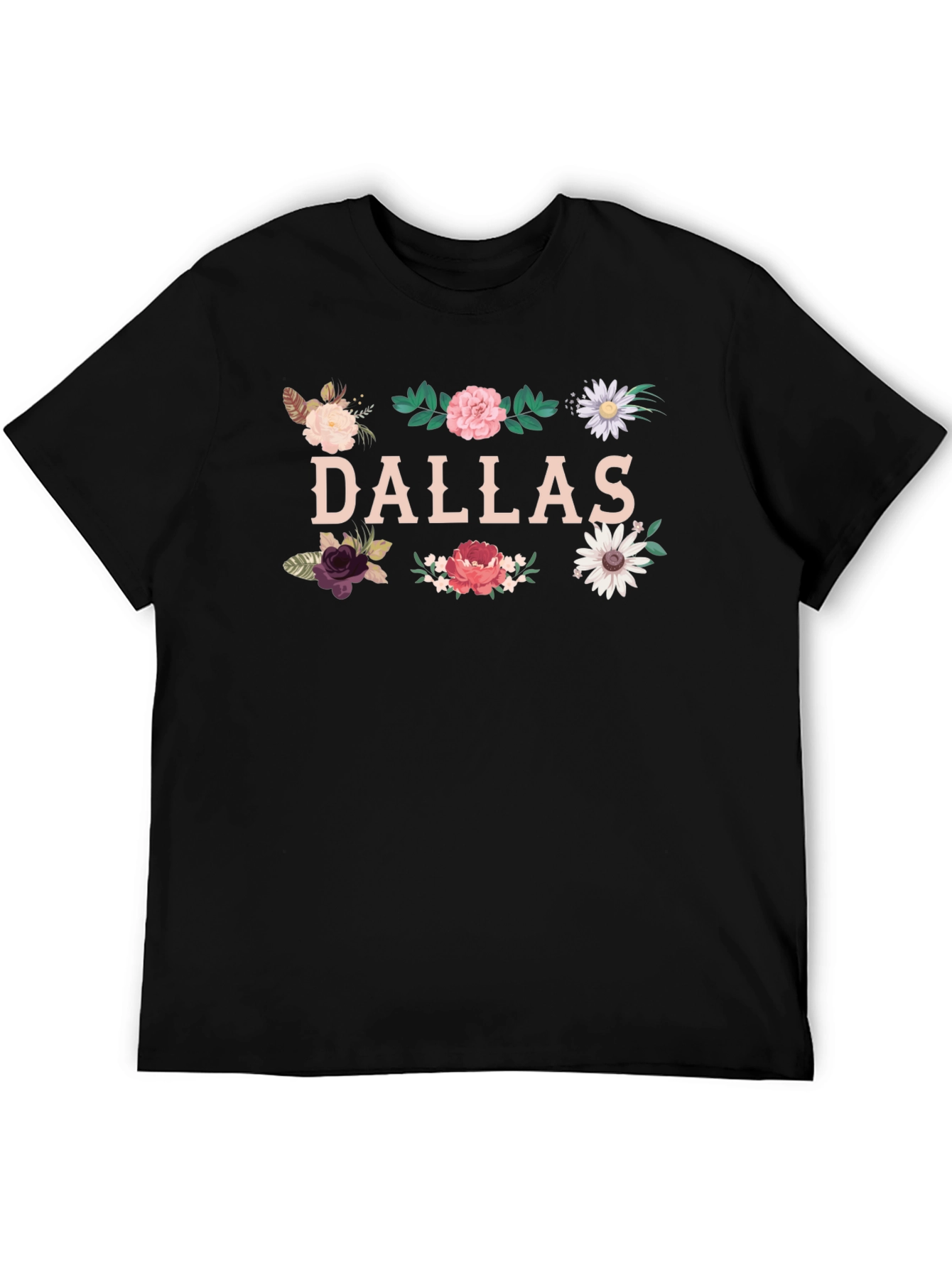Dallas Floral Graphic T-Shirt