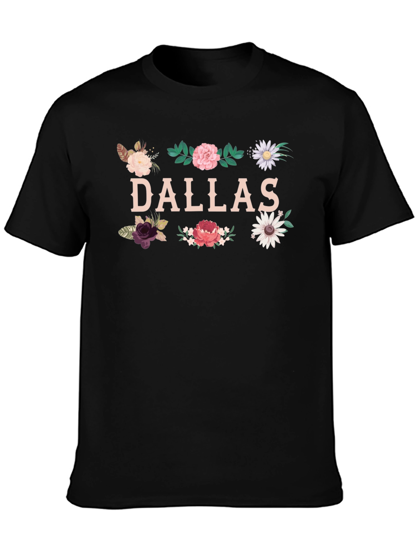 Dallas Floral Graphic T-Shirt