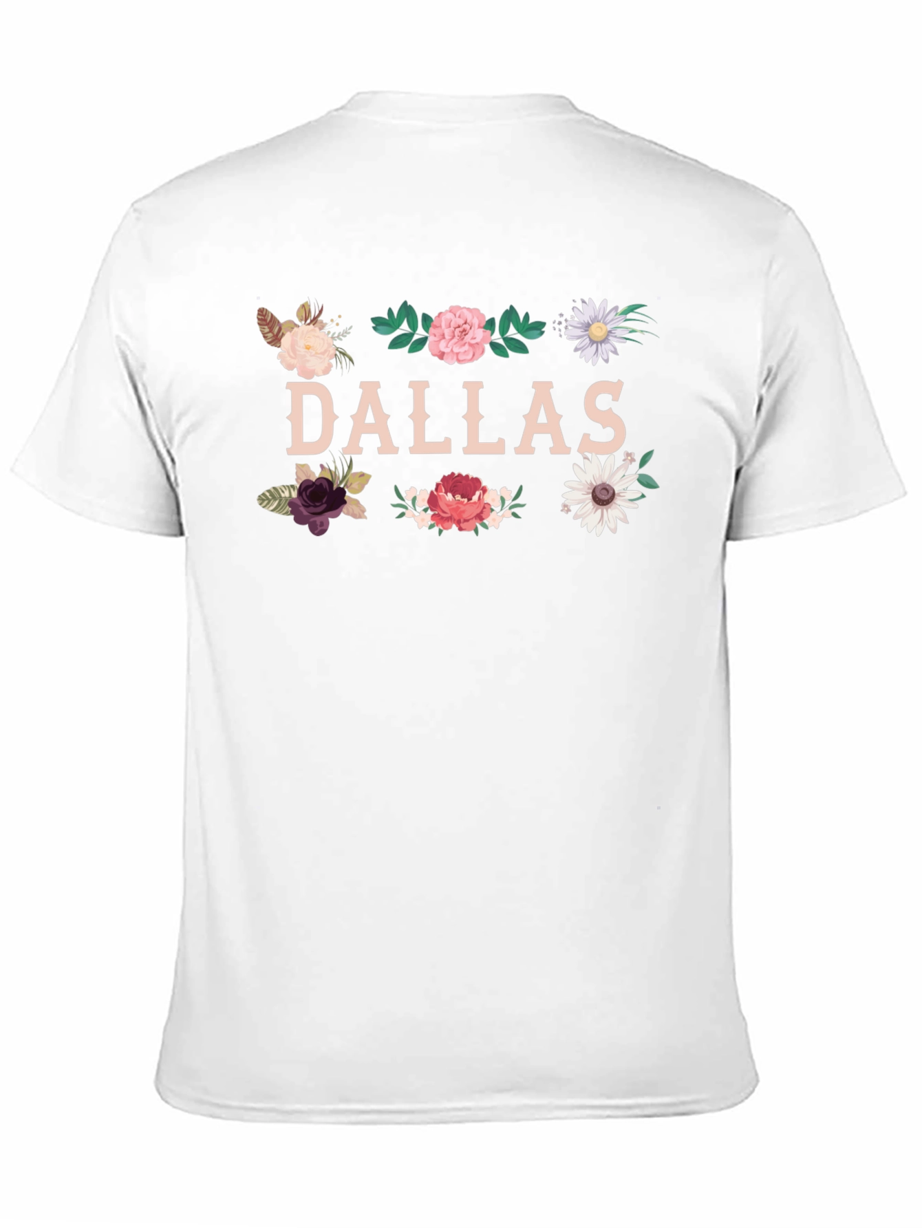 Dallas Floral Graphic T-Shirt