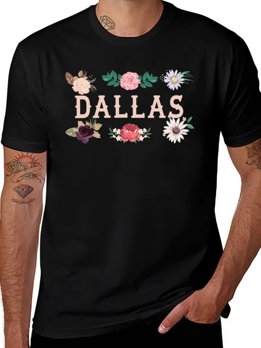 Dallas Floral Graphic T-Shirt