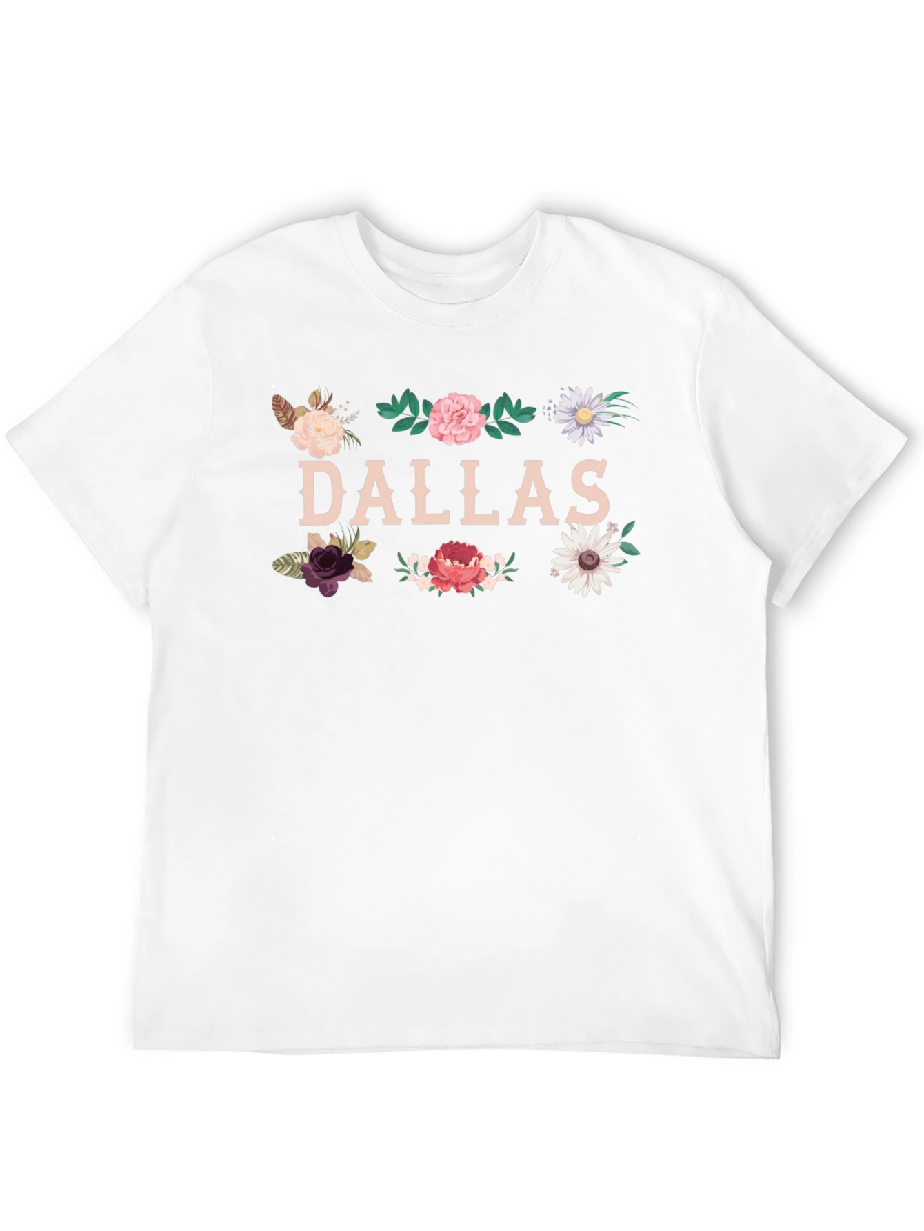 Dallas Floral Graphic T-Shirt