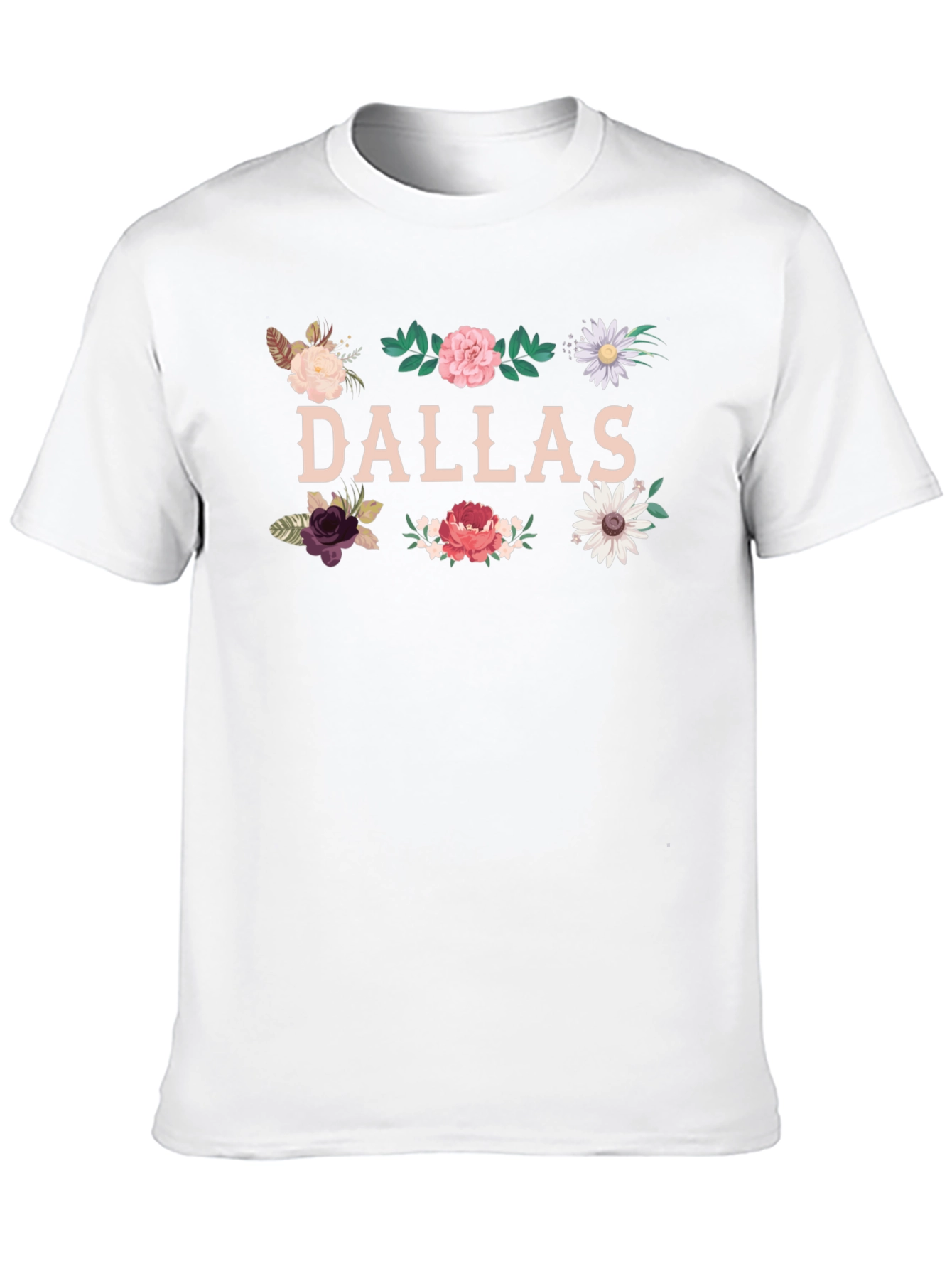 Dallas Floral Graphic T-Shirt