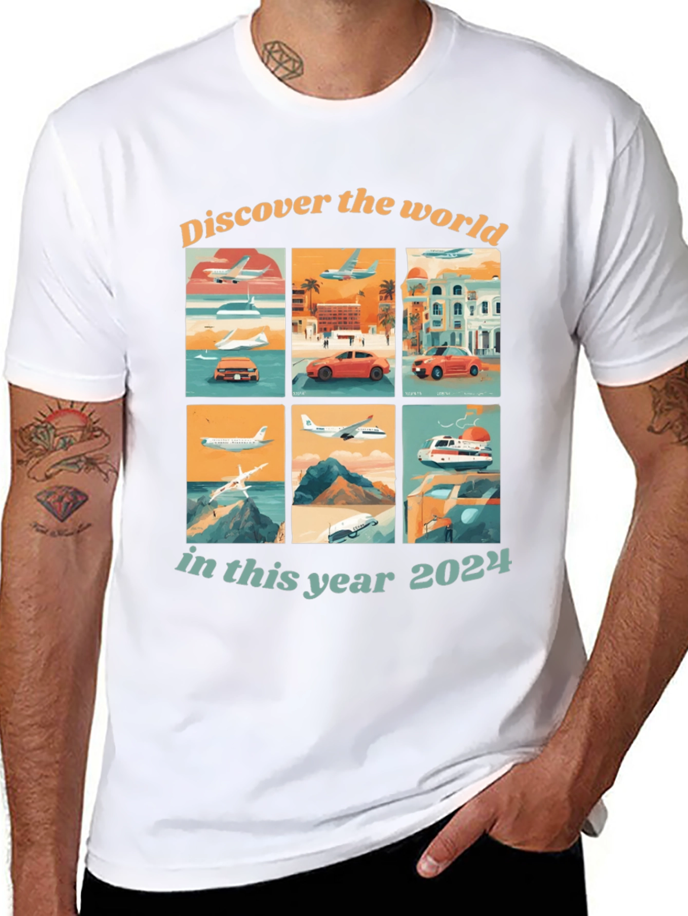 Discover the World 2024 Graphic Tee