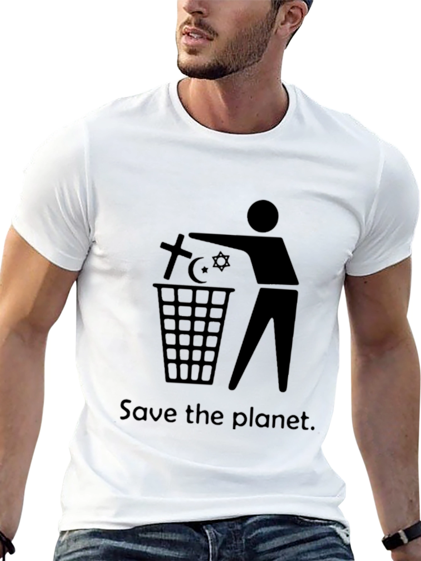 Save the Planet T-Shirt - Black