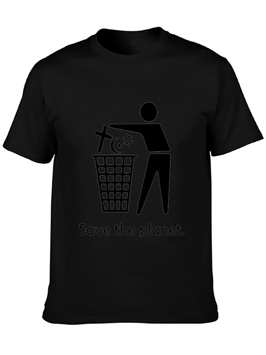 Save the Planet T-Shirt - Black
