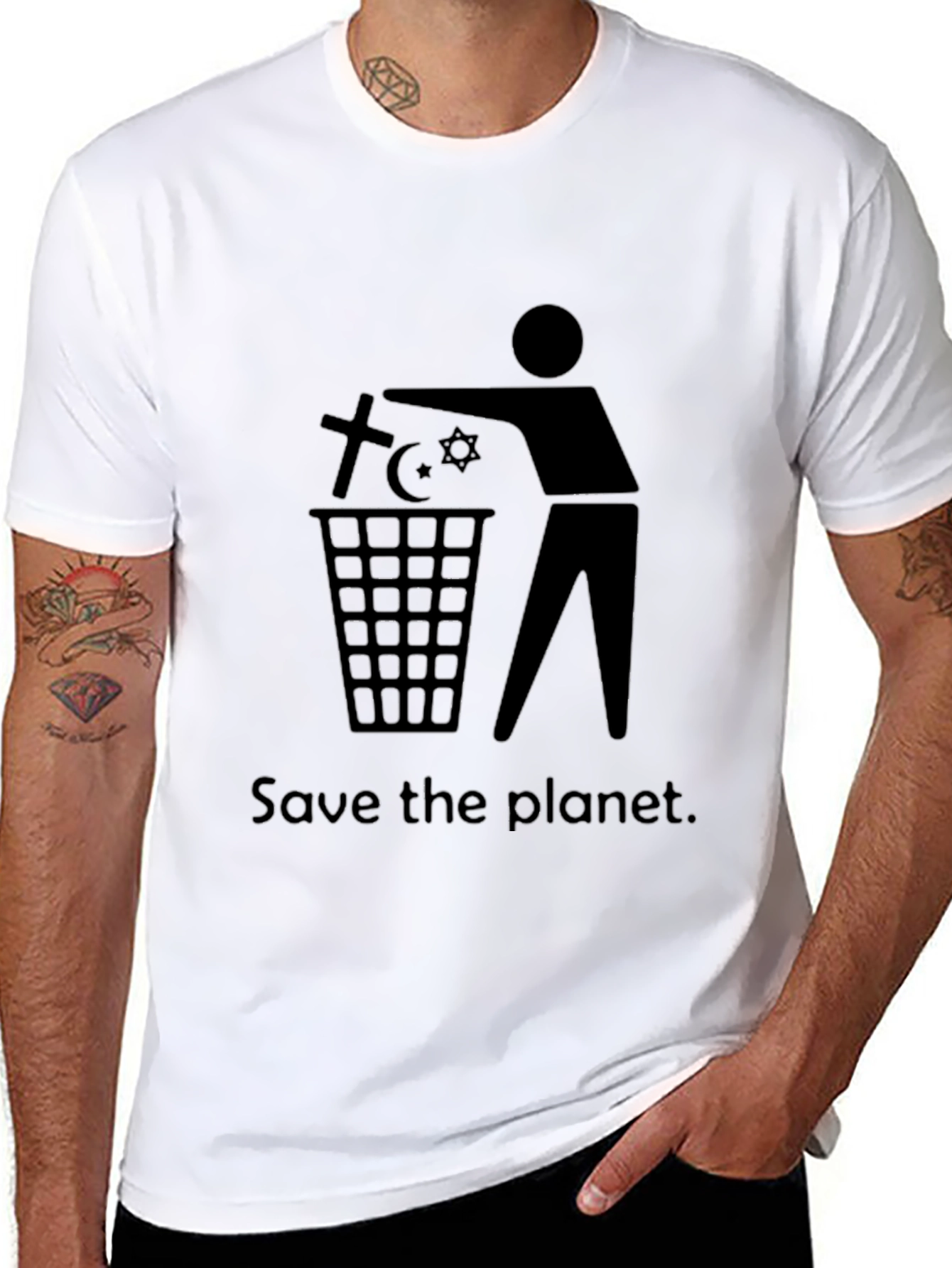 Save the Planet T-Shirt - Black