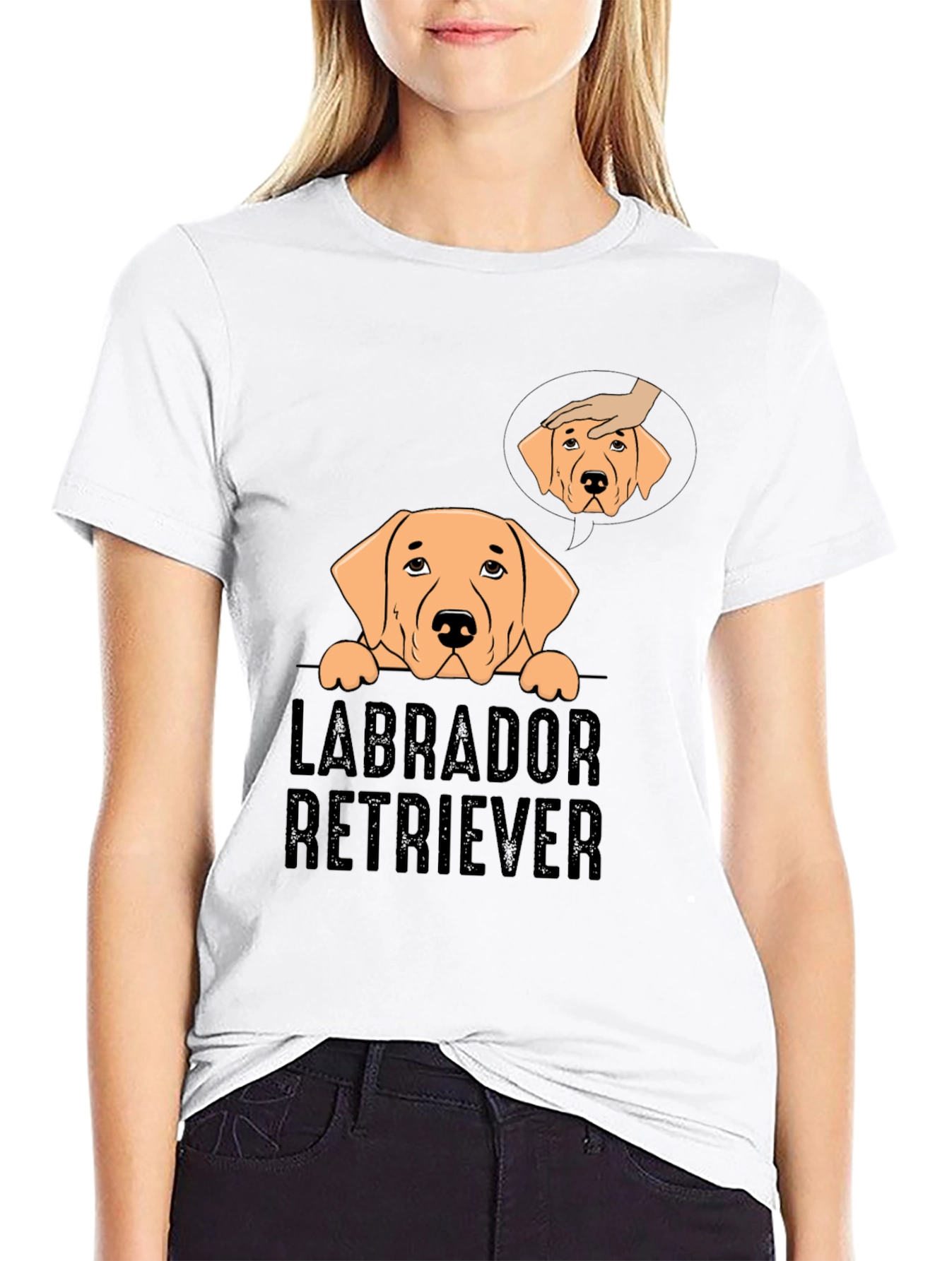 Labrador Retriever Graphic T-Shirt - Dog Lover Tee