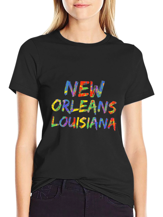 New Orleans Louisiana Graphic Tee