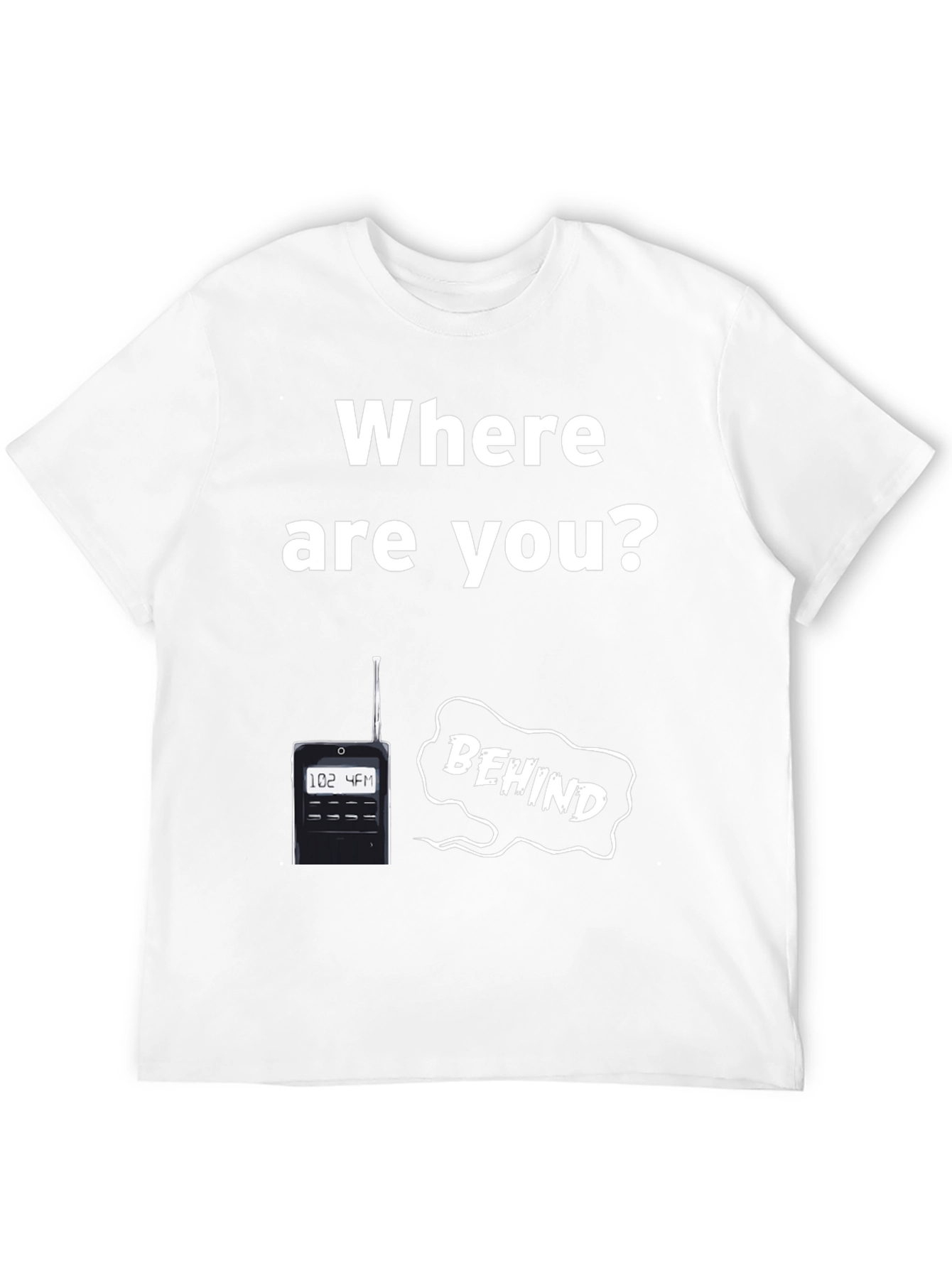 Where Are You? T-Shirt Paranormal Ghost Hunter Tee