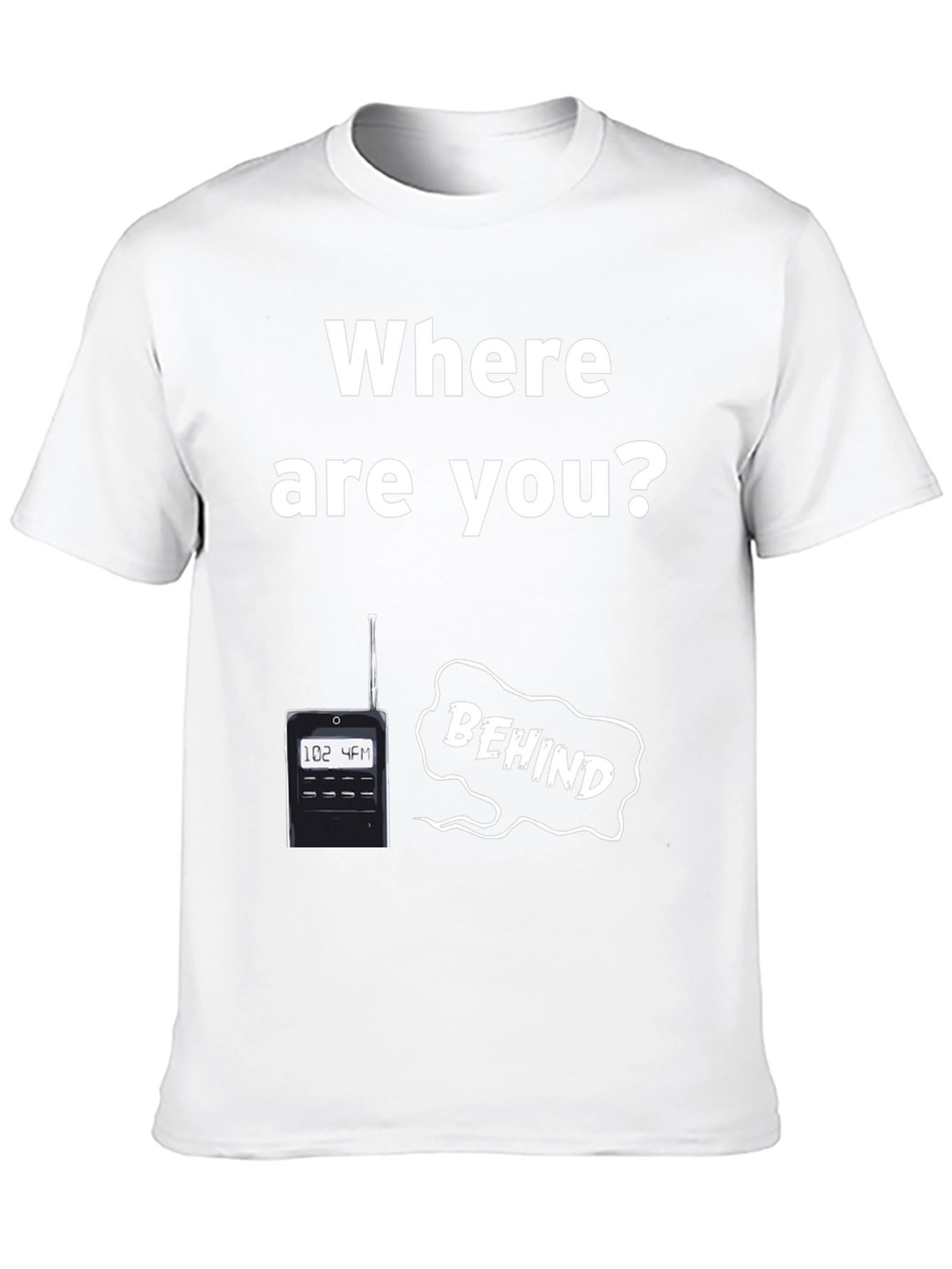 Where Are You? T-Shirt Paranormal Ghost Hunter Tee