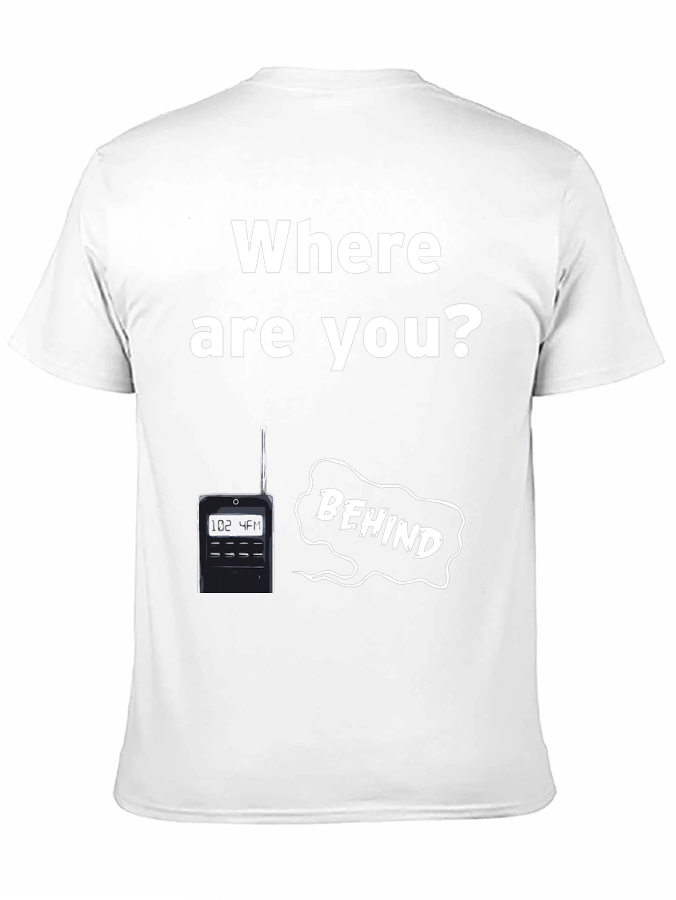 Where Are You? T-Shirt Paranormal Ghost Hunter Tee