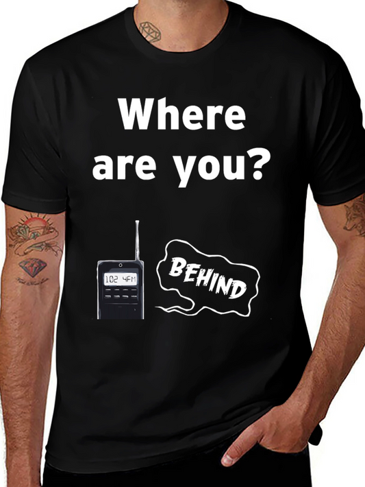 Where Are You? T-Shirt Paranormal Ghost Hunter Tee