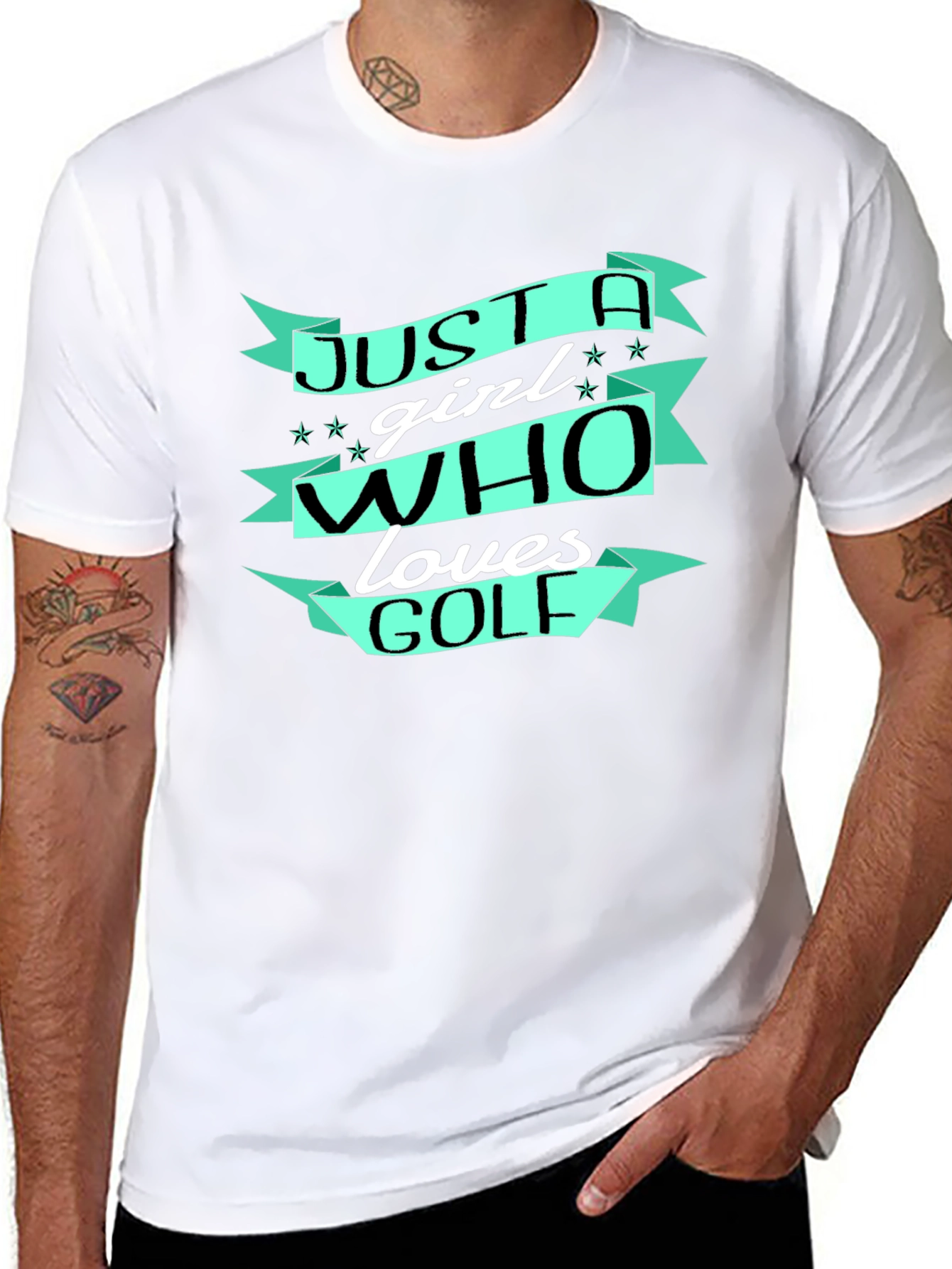 Just A Girl Who Loves Golf T-Shirt