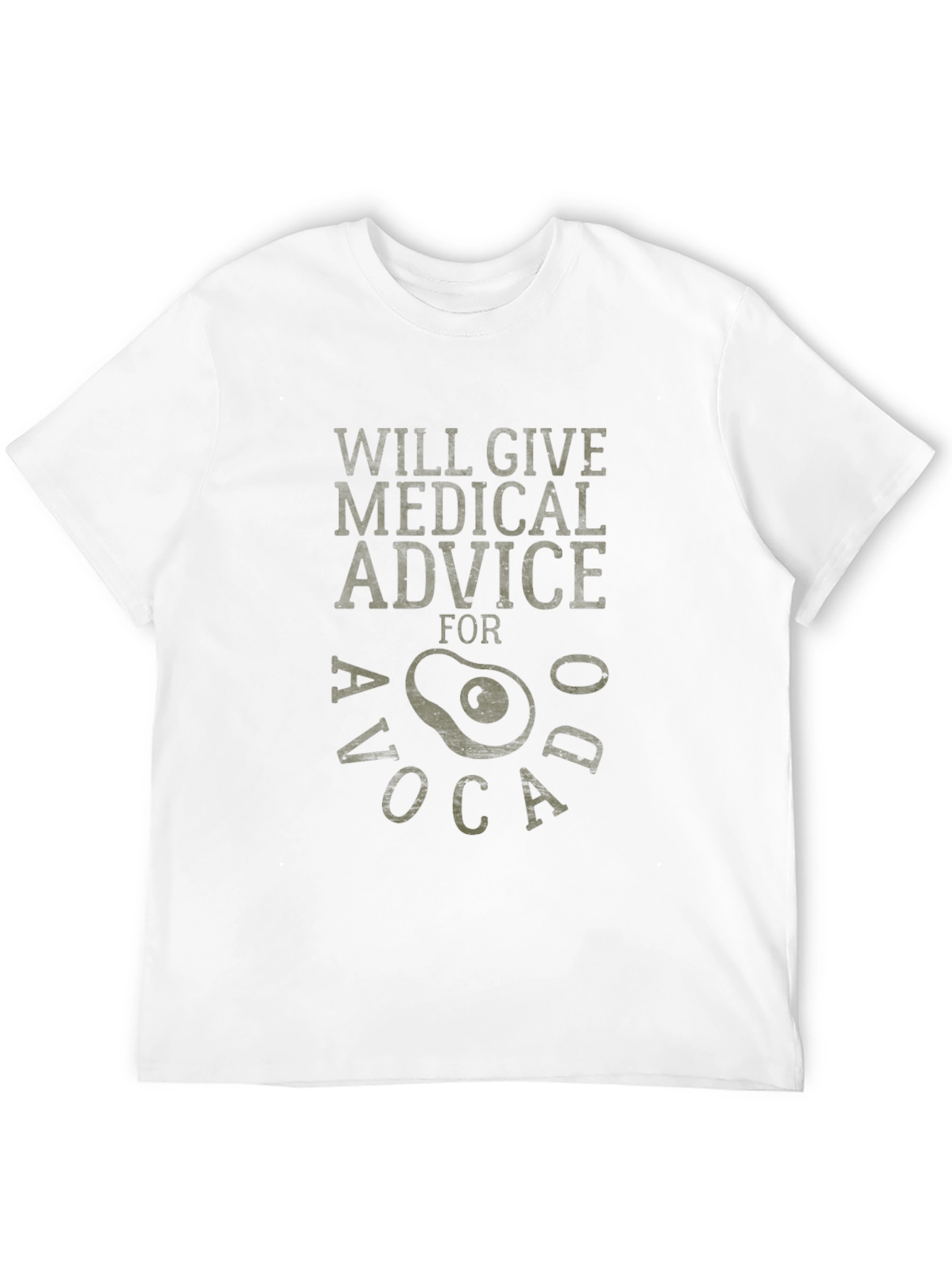 Avocado Medical Advice Graphic T-Shirt