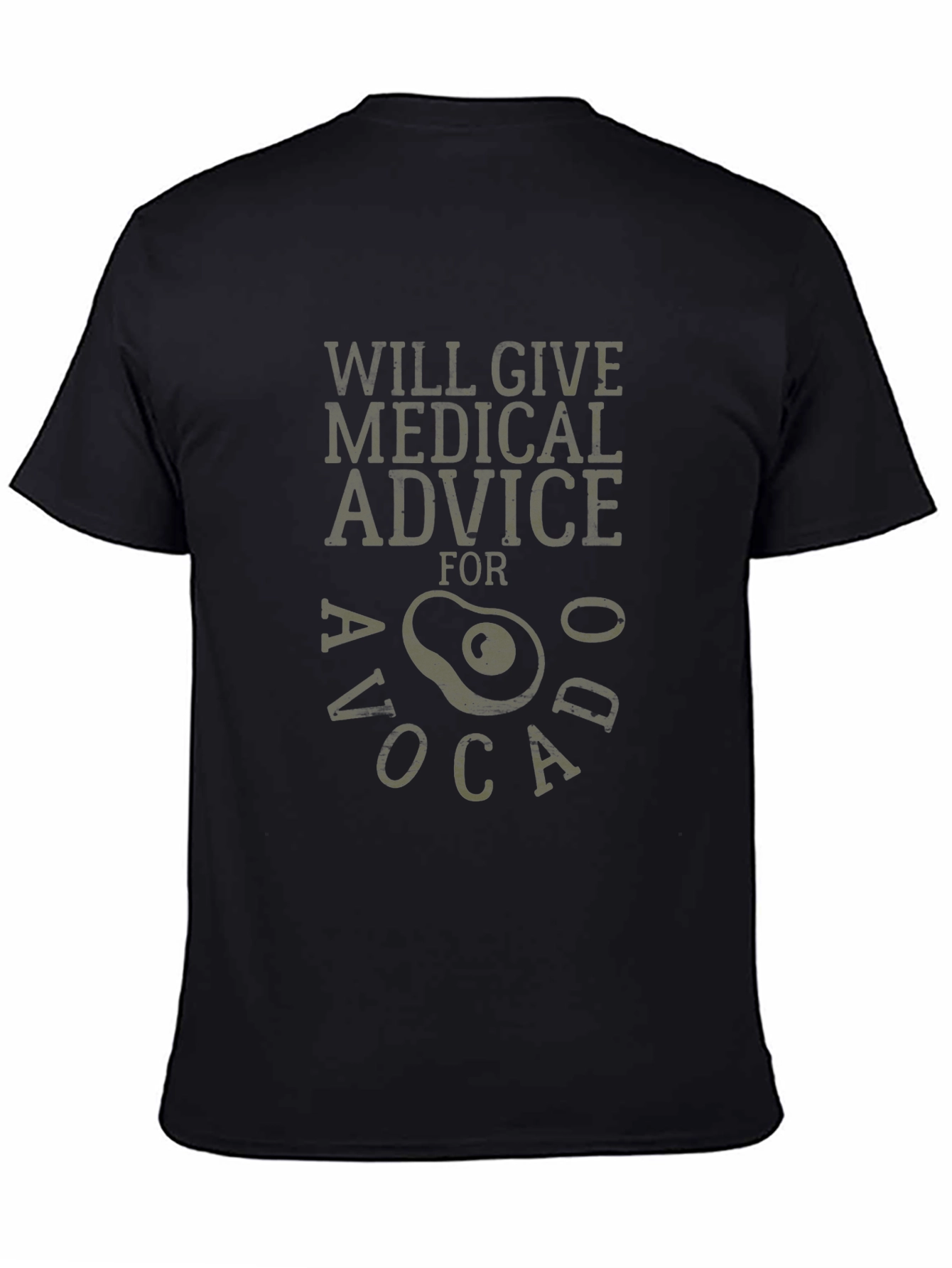 Avocado Medical Advice Graphic T-Shirt