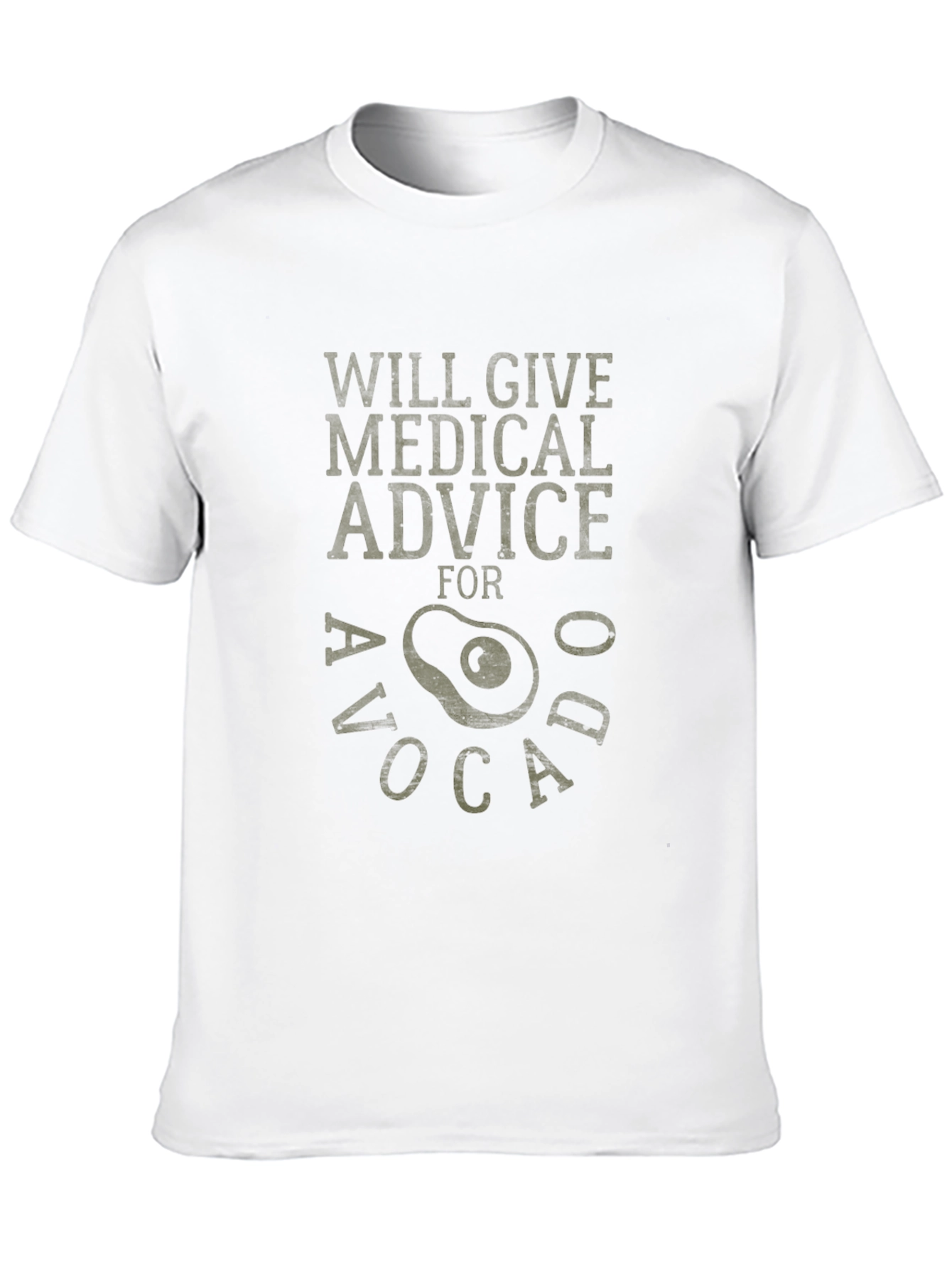 Avocado Medical Advice Graphic T-Shirt