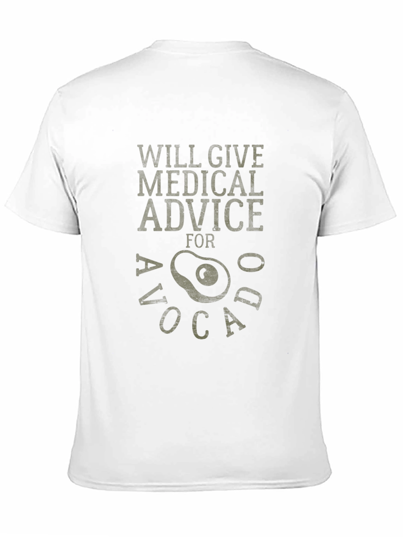 Avocado Medical Advice Graphic T-Shirt