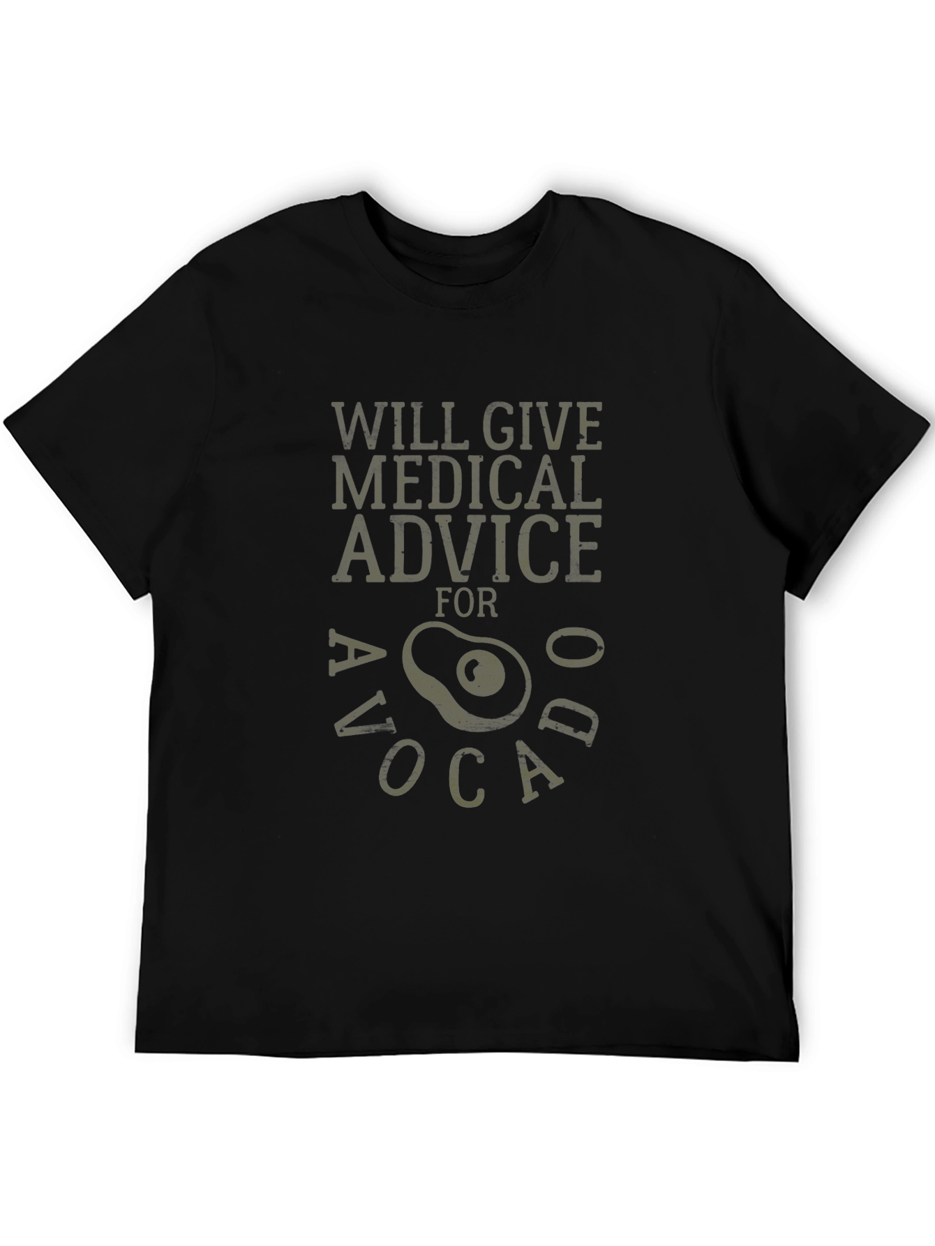 Avocado Medical Advice Graphic T-Shirt