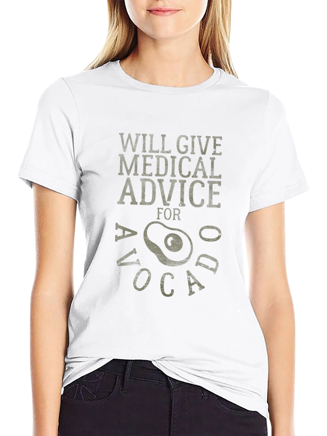 Avocado Medical Advice Graphic T-Shirt