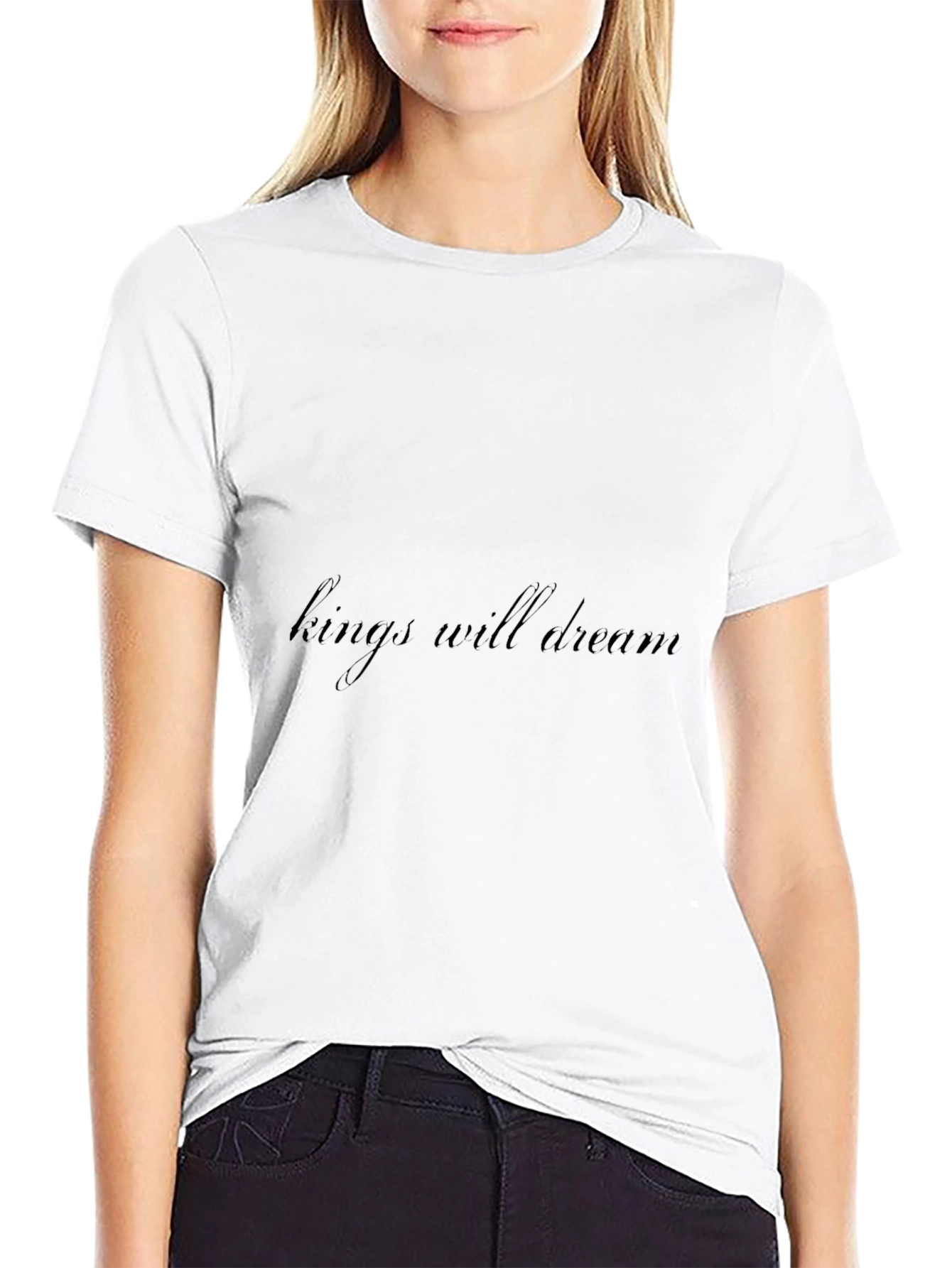 Kings Will Dream Black Graphic Tee