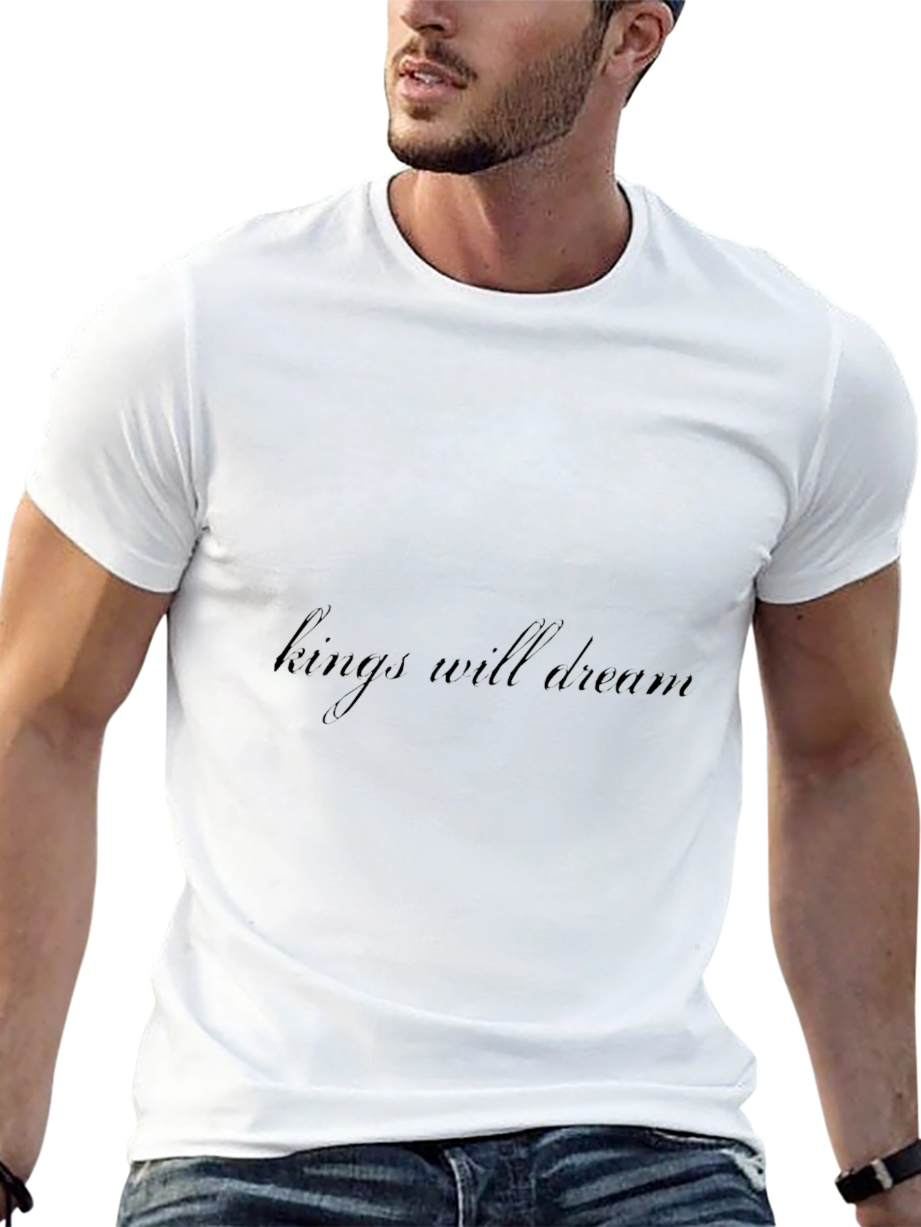 Kings Will Dream Black Graphic Tee