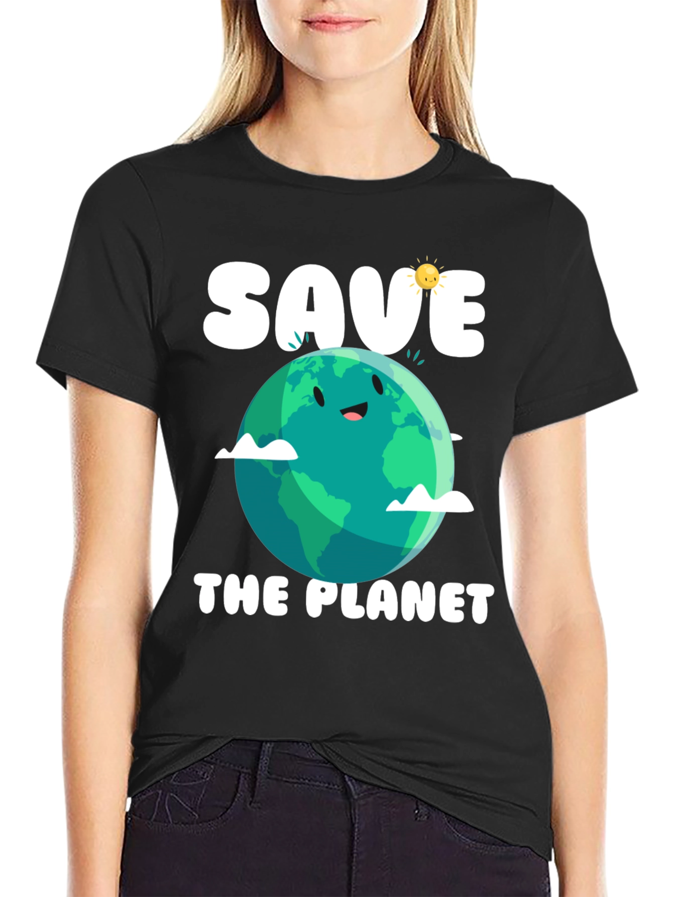 Save the Planet Graphic T-Shirt