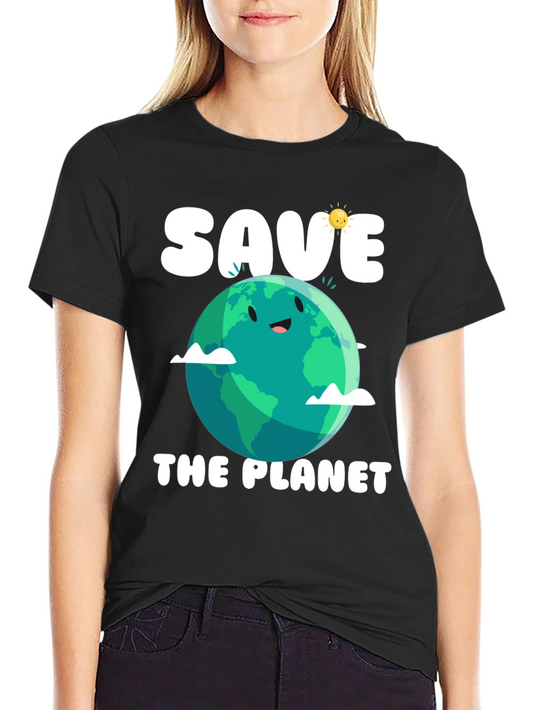 Save the Planet Graphic T-Shirt