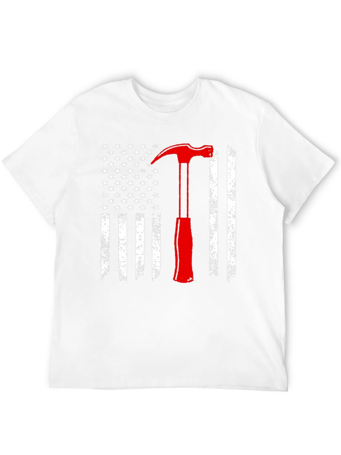 Patriotic Hammer Graphic T-Shirt