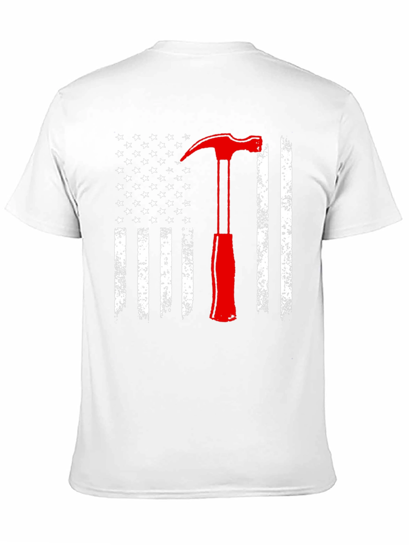 Patriotic Hammer Graphic T-Shirt