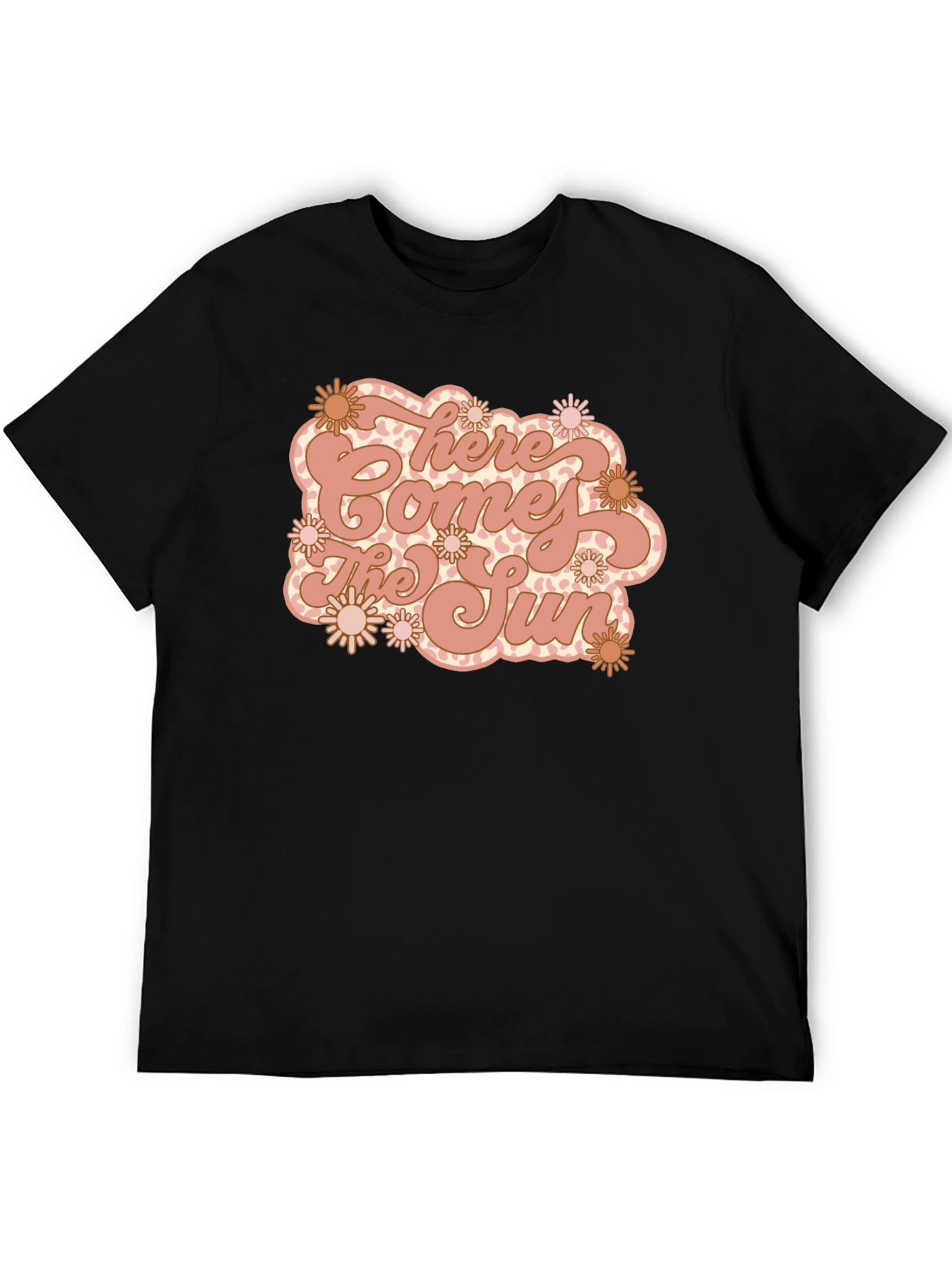 Retro Here Comes The Sun Graphic T-Shirt