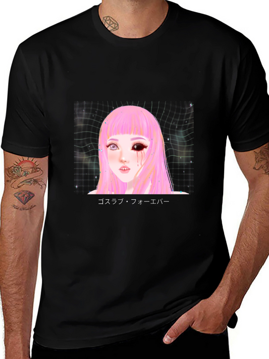 Gothic Anime Girl T-Shirt - Cosplay Forever