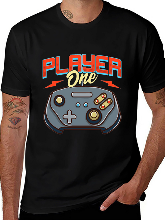 Player One Graphic Tee - Gamer T-Shirt