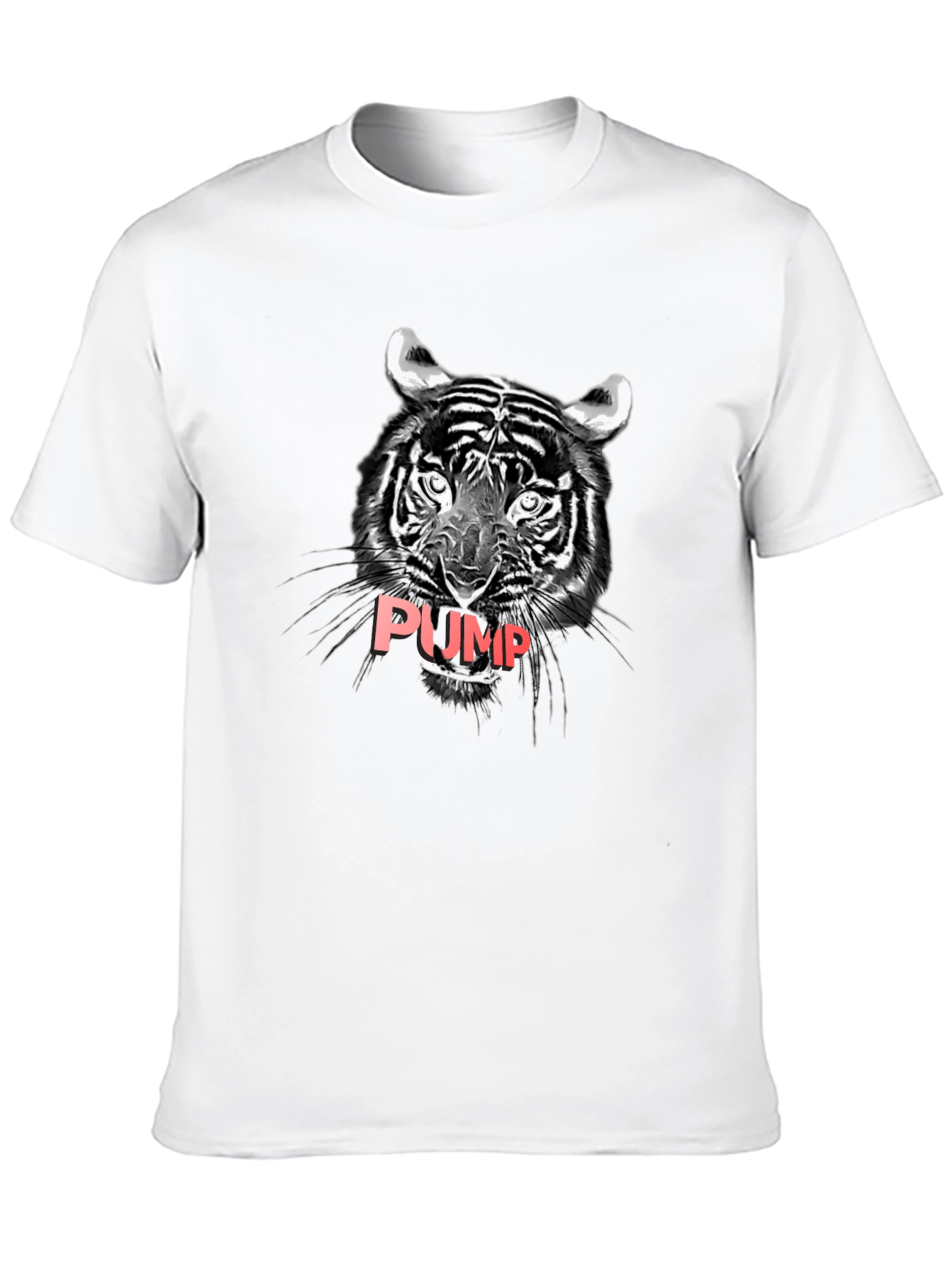 Tiger PUMP Graphic T-Shirt - Black