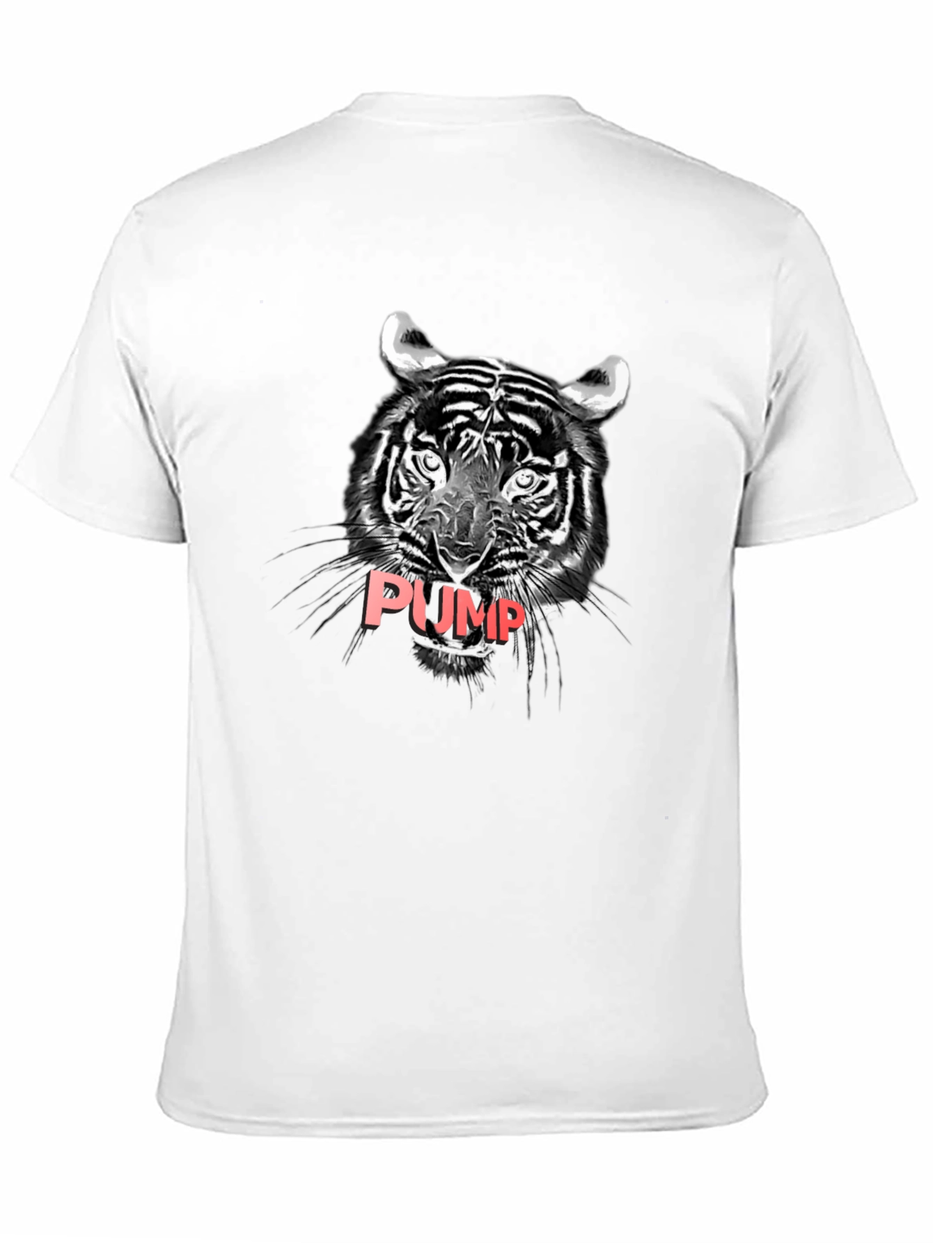 Tiger PUMP Graphic T-Shirt - Black