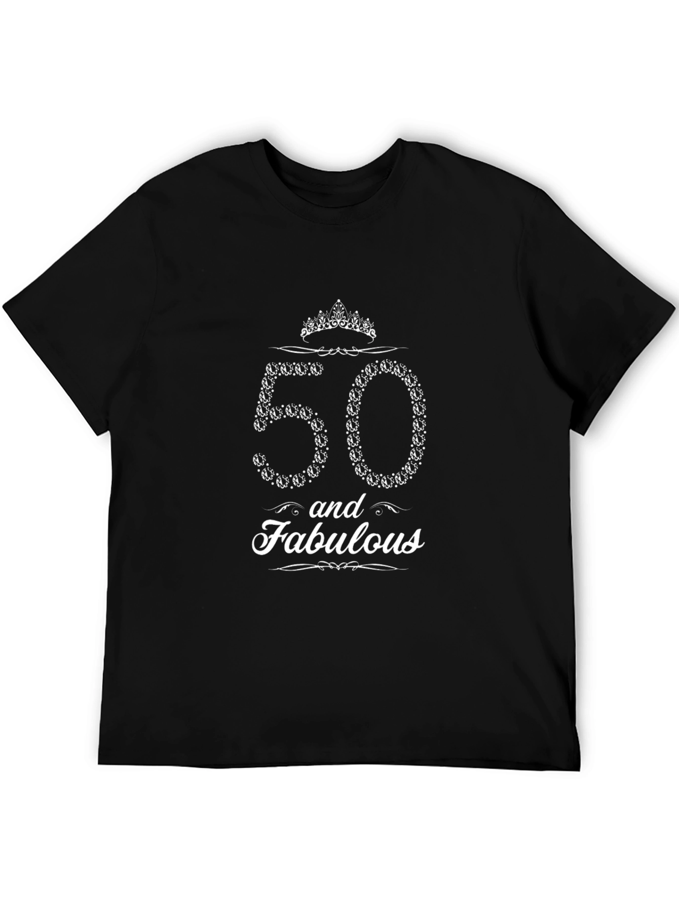 50 & Fabulous Birthday T-Shirt