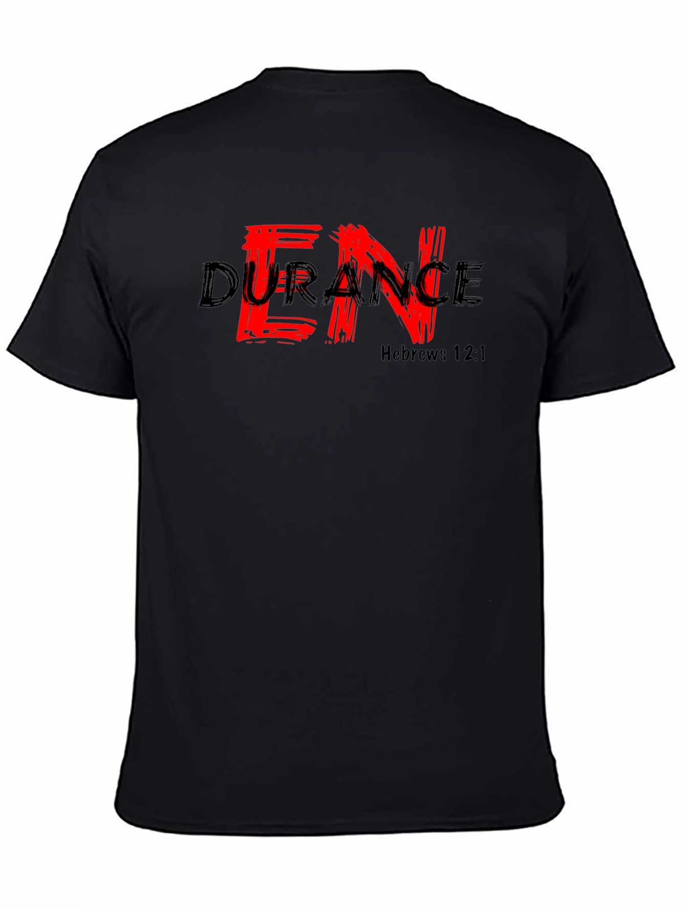 Endurance Hebrews 12:1 Graphic Tee
