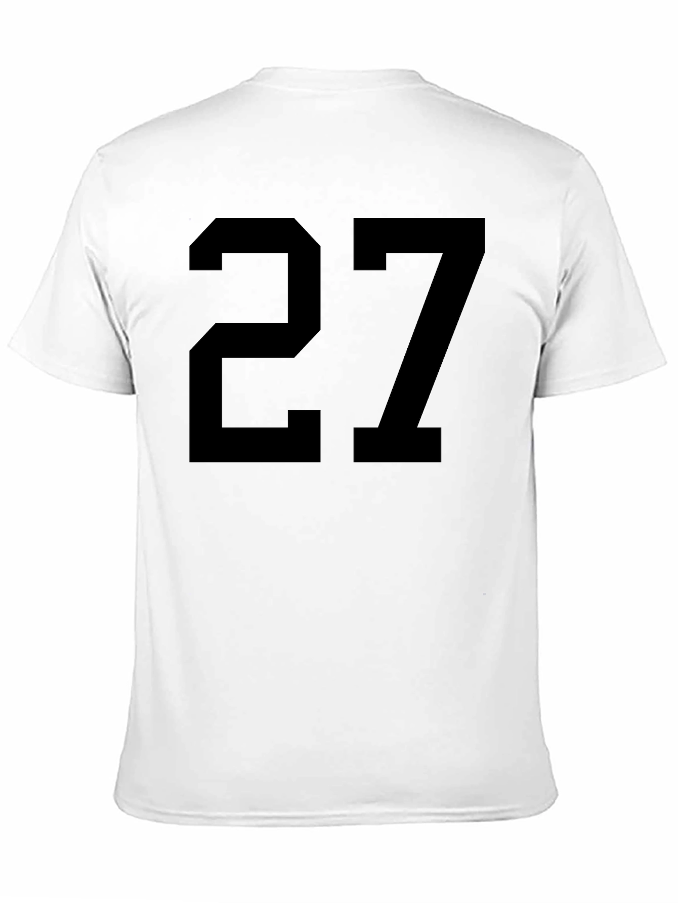 Bold Number 27 Graphic Tee