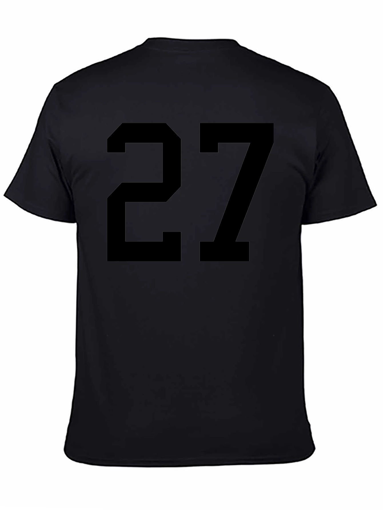 Bold Number 27 Graphic Tee