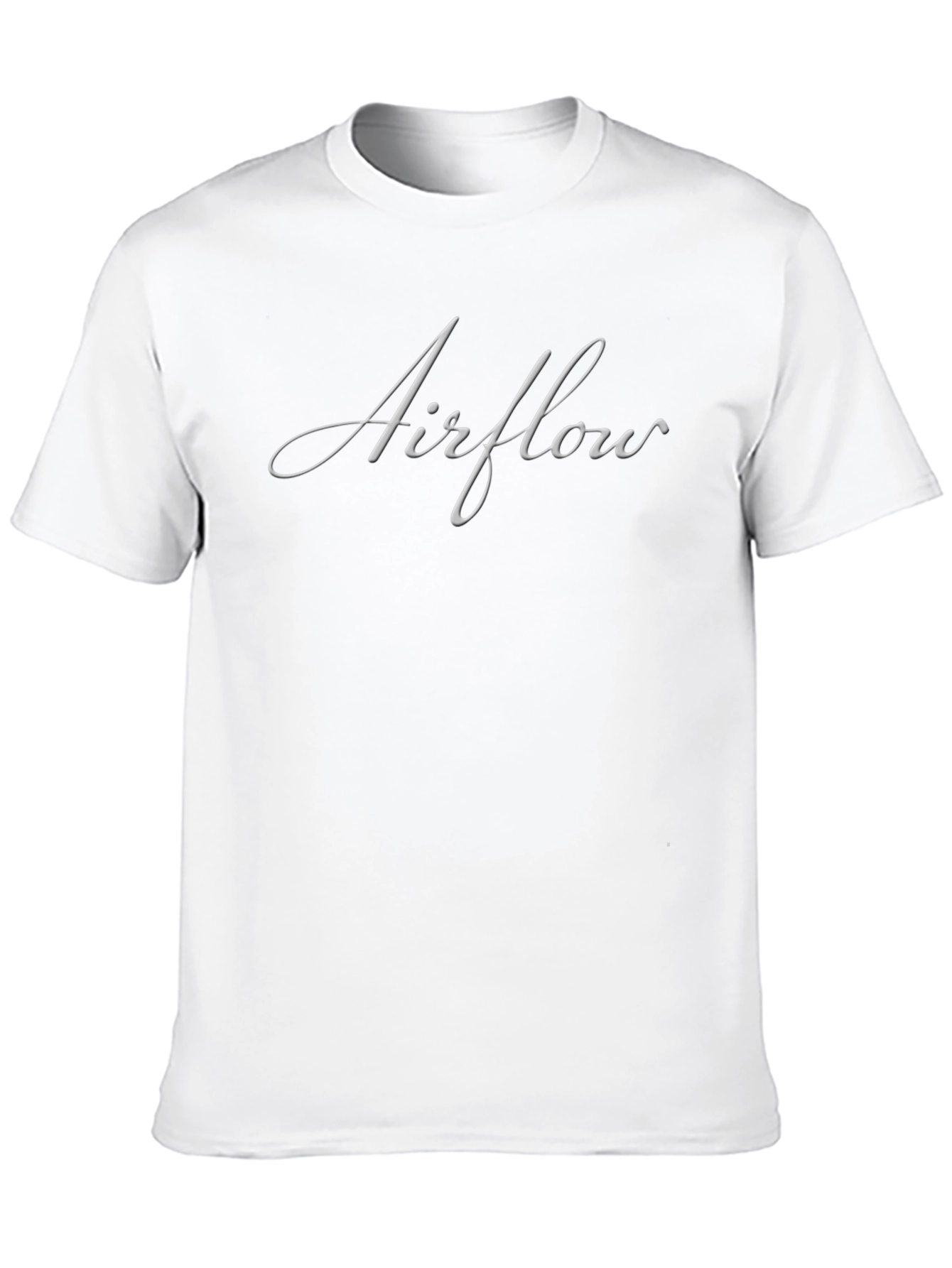 Airflow Script Black T-Shirt