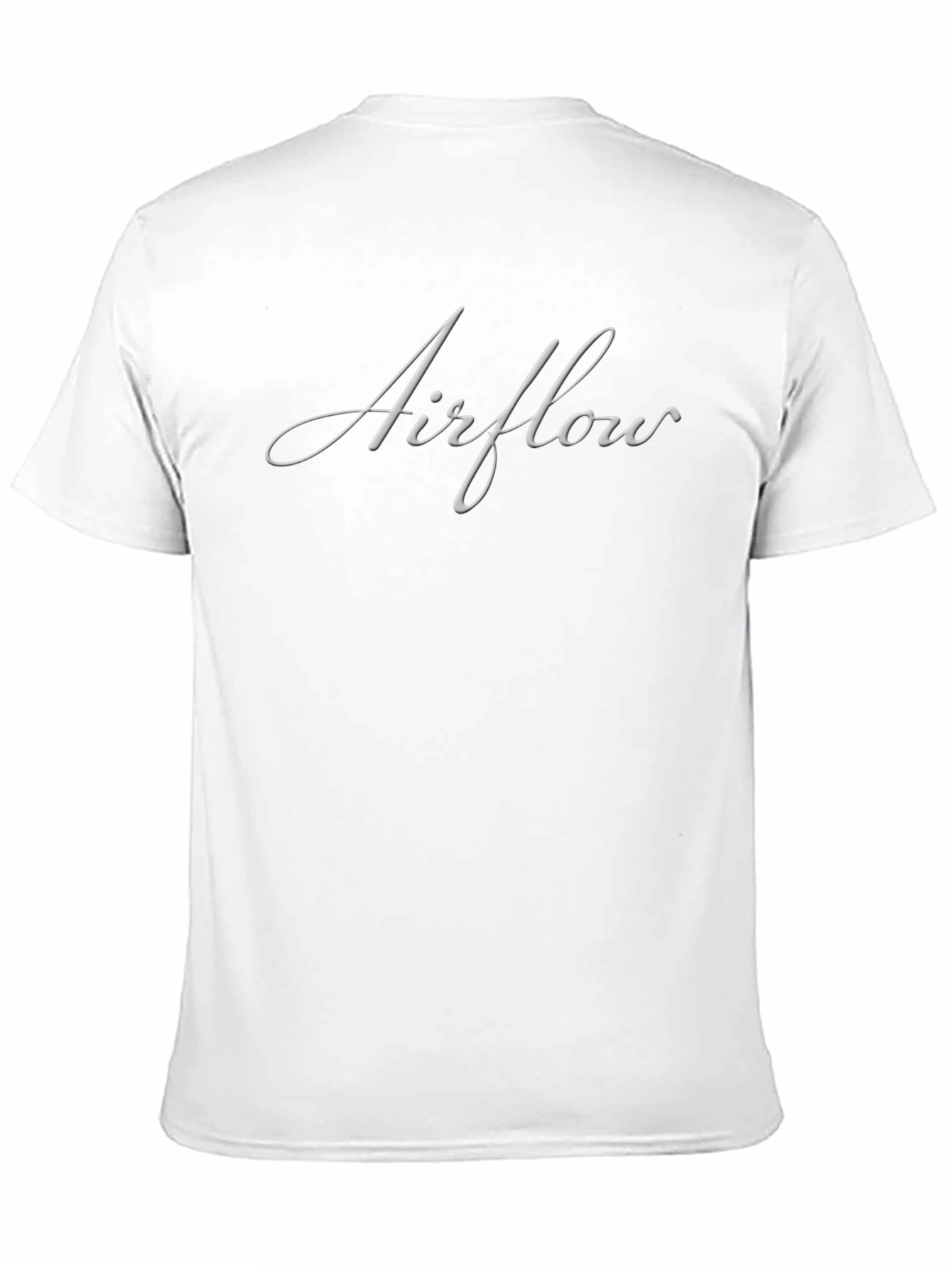 Airflow Script Black T-Shirt