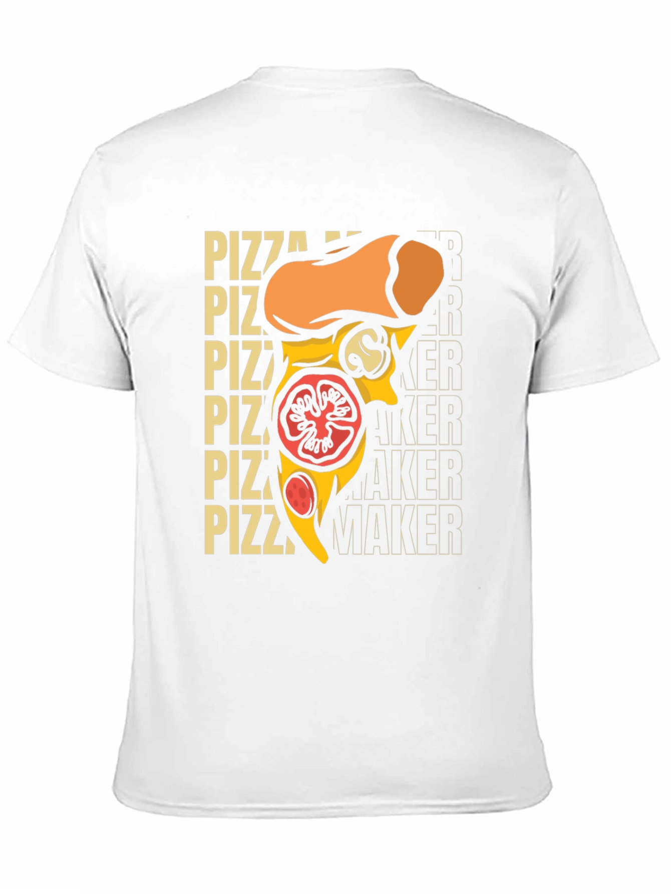 Pizza Maker Graphic T-Shirt - Foodie Tee