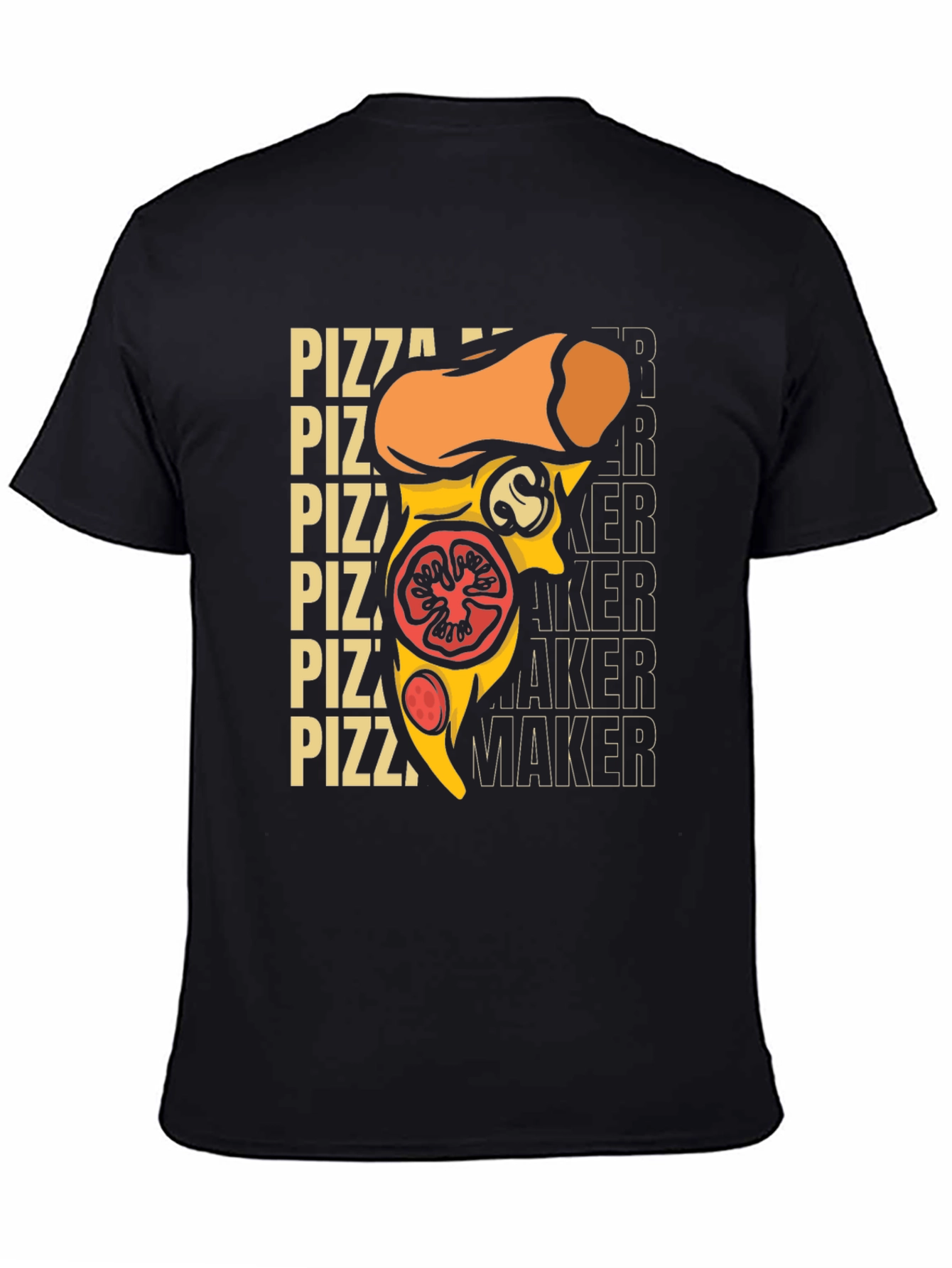 Pizza Maker Graphic T-Shirt - Foodie Tee